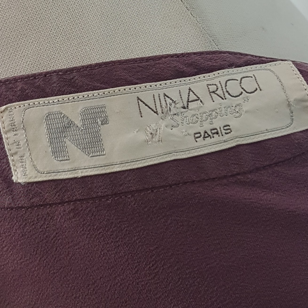 Chemisier en soie - Nina RICCI - 38 (estimation) - Photo 5