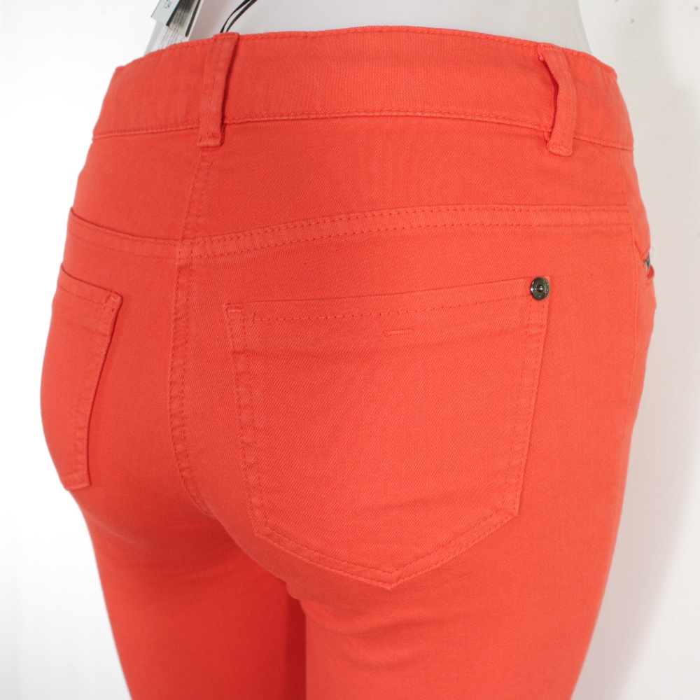 Voir photo 5 de Jeans Femme Rouge CAROLL Taille 34 Jeans Femme Rouge CAROLL Taille 34 Comme neuf - Vue 5 -