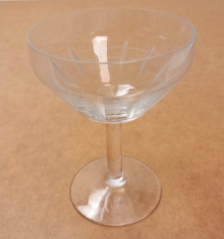 Coupes à Vin Vintage en Cristal Lot de 9 Bon état - Vue 4 - 