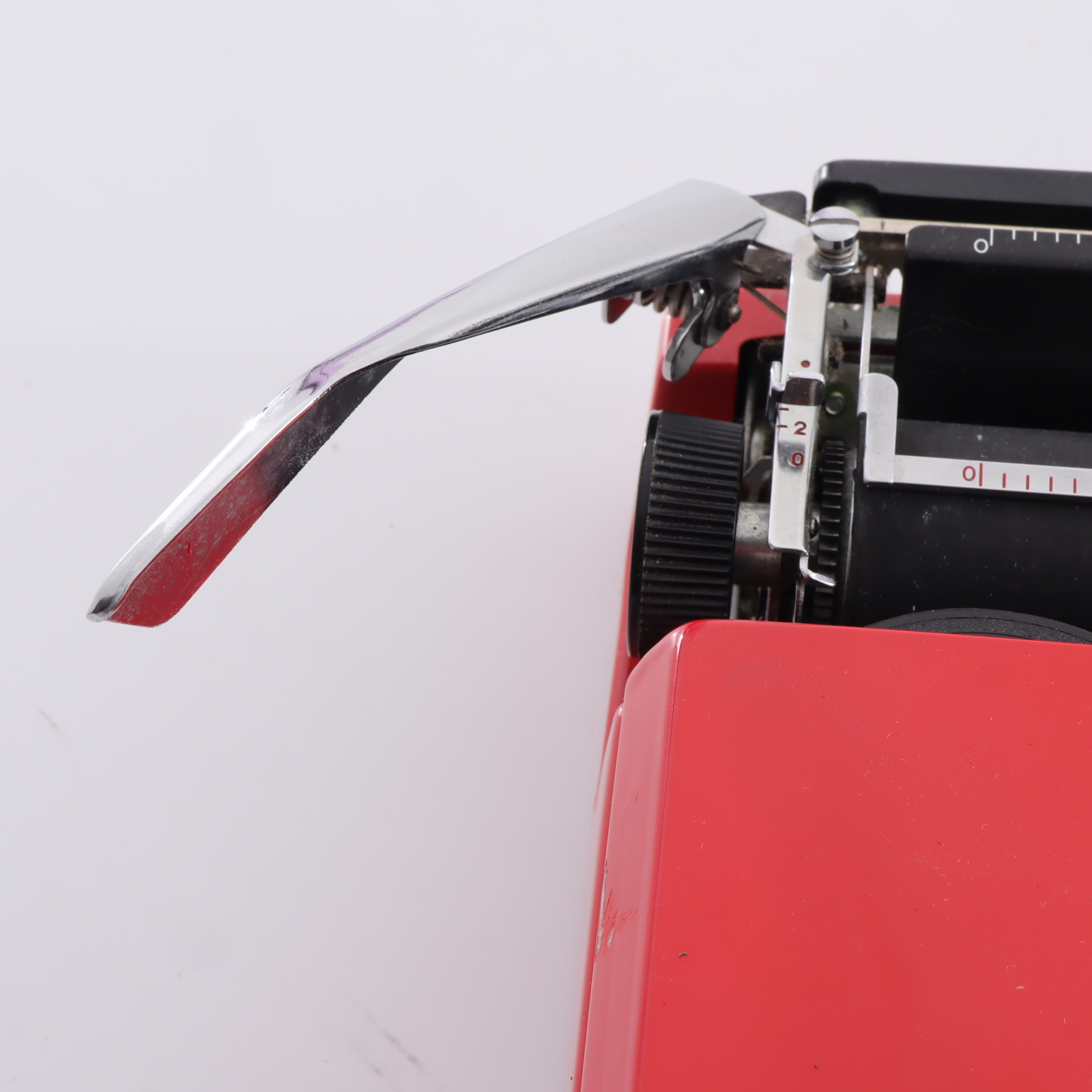Machine à écrire rouge SILVER-REED - SILVERETTE II - Photo 5