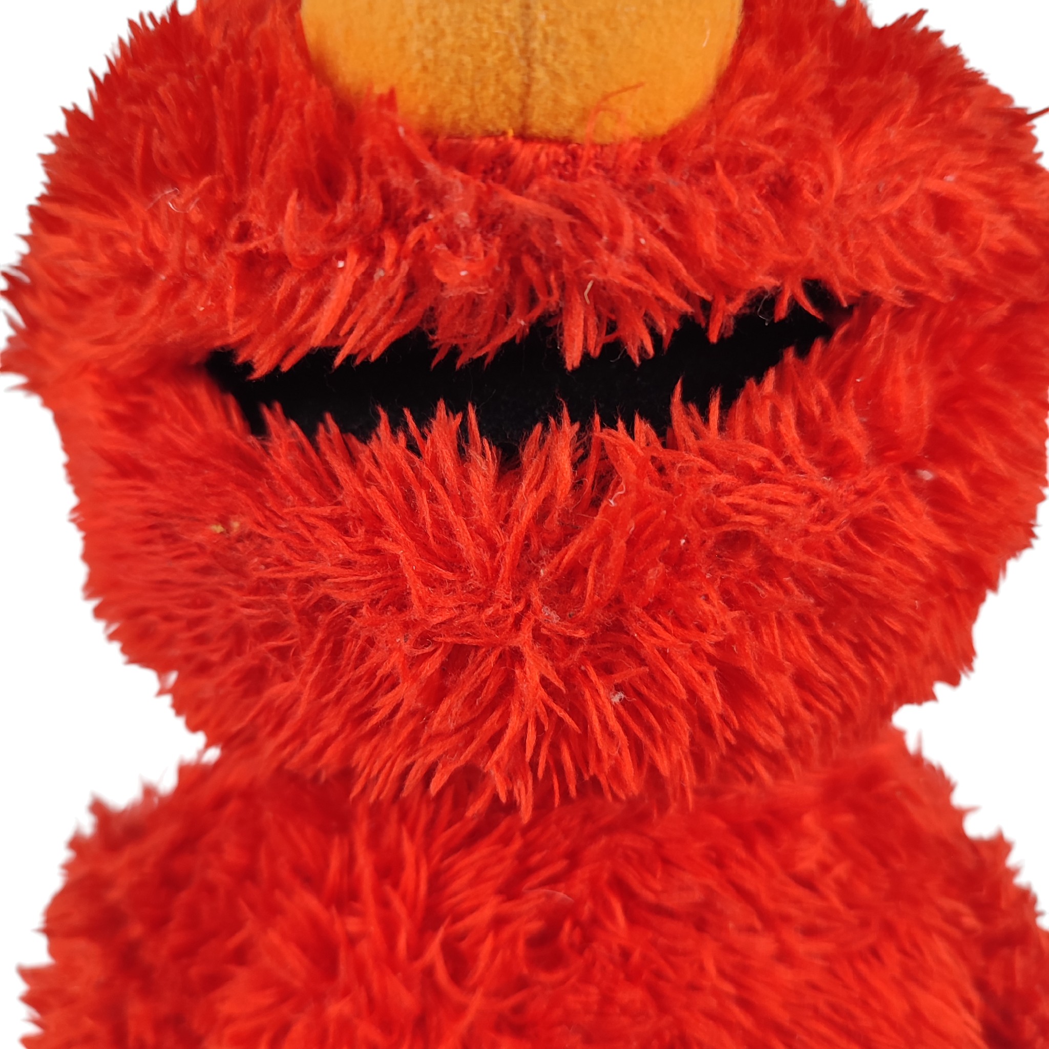 Peluche mécanine et sonore : Elmo de Sesam Street - T.M.X (38 cm) Bon état - Vue 6 - 