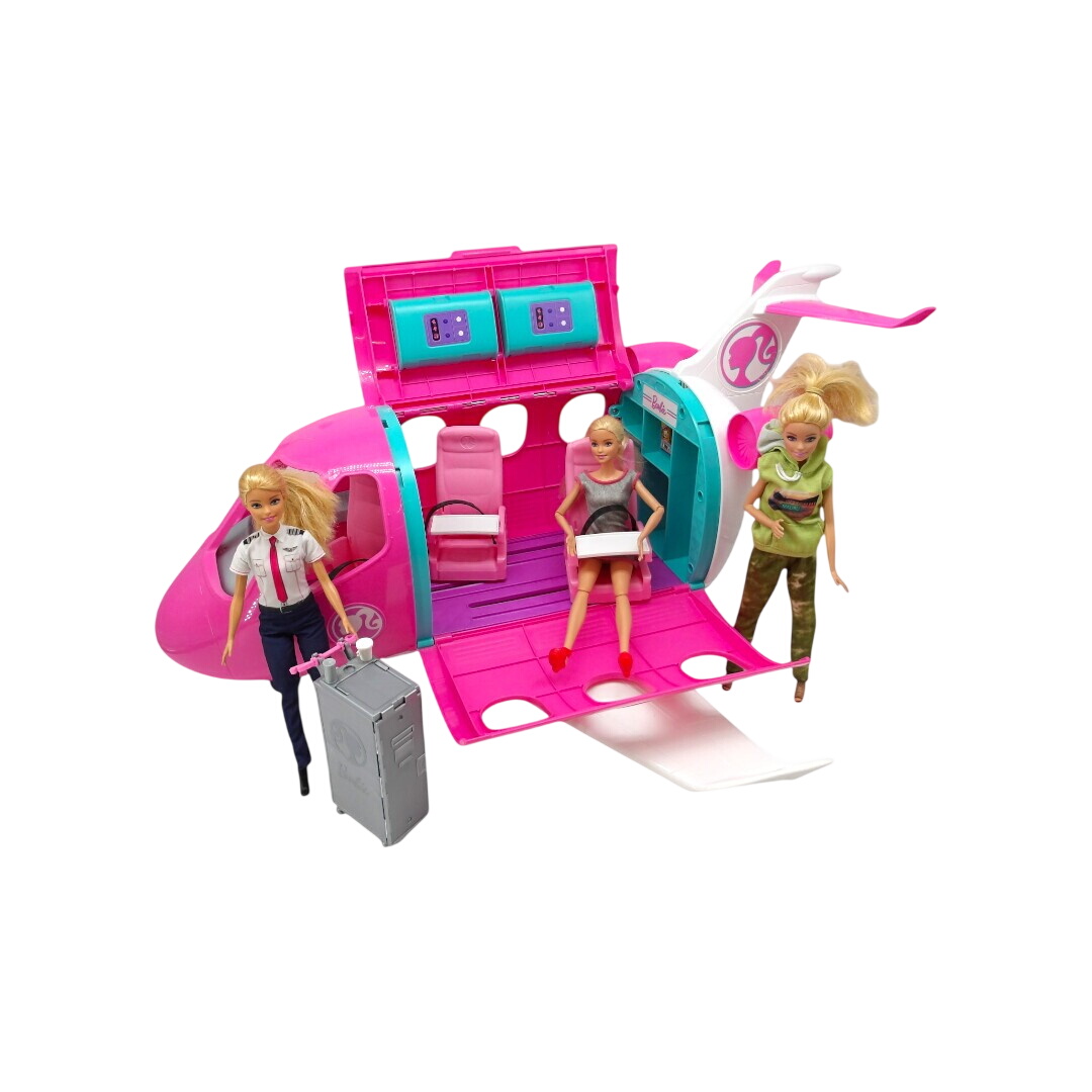 Acheter Mon avion de rêve et ses 3 Barbie Comme neuf - 61,90 € Mon avion de rêve et ses 3 Barbie Comme neuf - reconditionné disponible sur Label Emmaüs