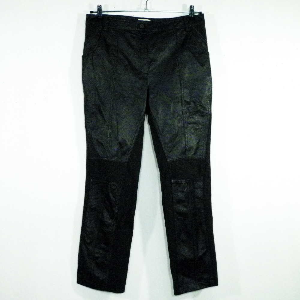 Pantalon Femme En Cuir Marron INFINITIF T 42. Bon état -  reconditionné disponible sur Label Emmaüs