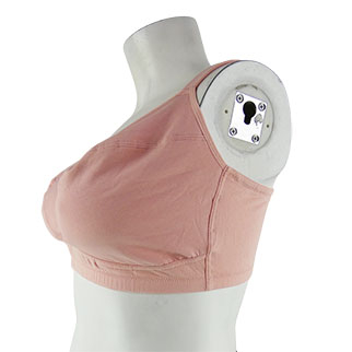Brassière rose unie - femme - Bpc - taille 130 D - Photo 1