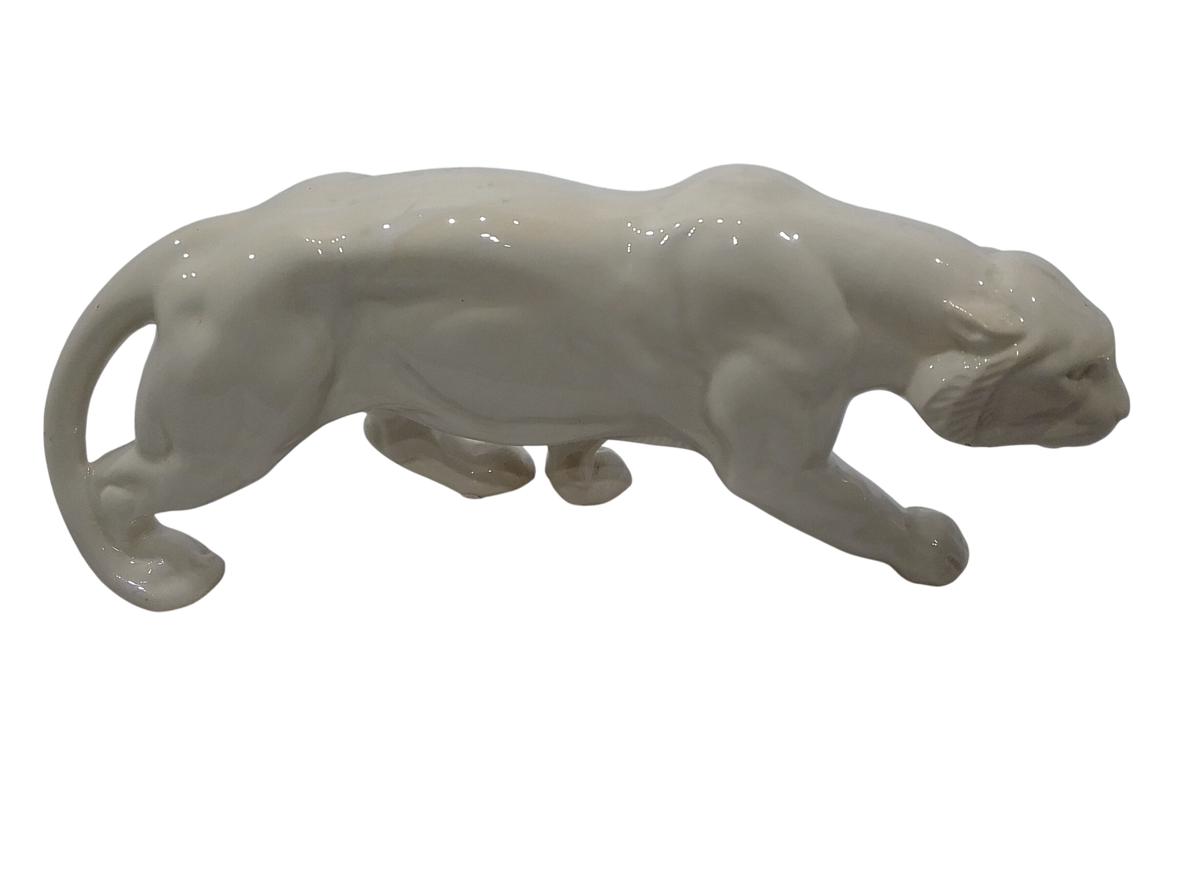 Panthère Tigre Céramique beige - Photo 0