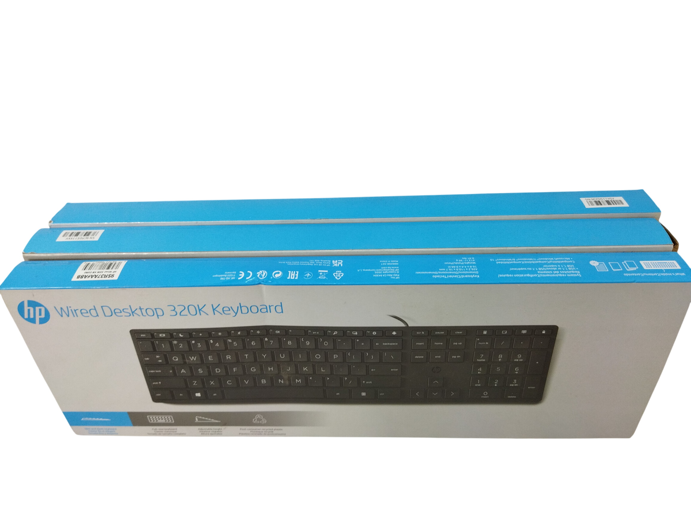 Lot de 3 claviers QWERTY HP dans son emballage d'origine Comme neuf -  reconditionné disponible sur Label Emmaüs