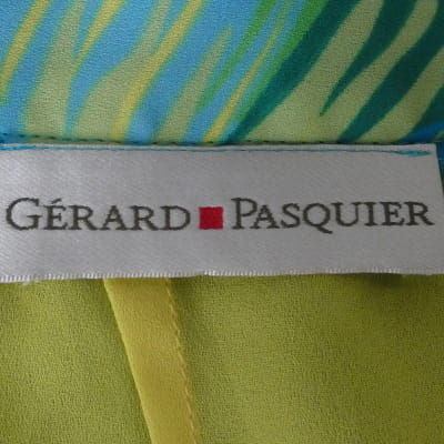 Jupe multicolore imprimée - Femme - GÉRARD PASQUIER - Taille 42 - Photo 4