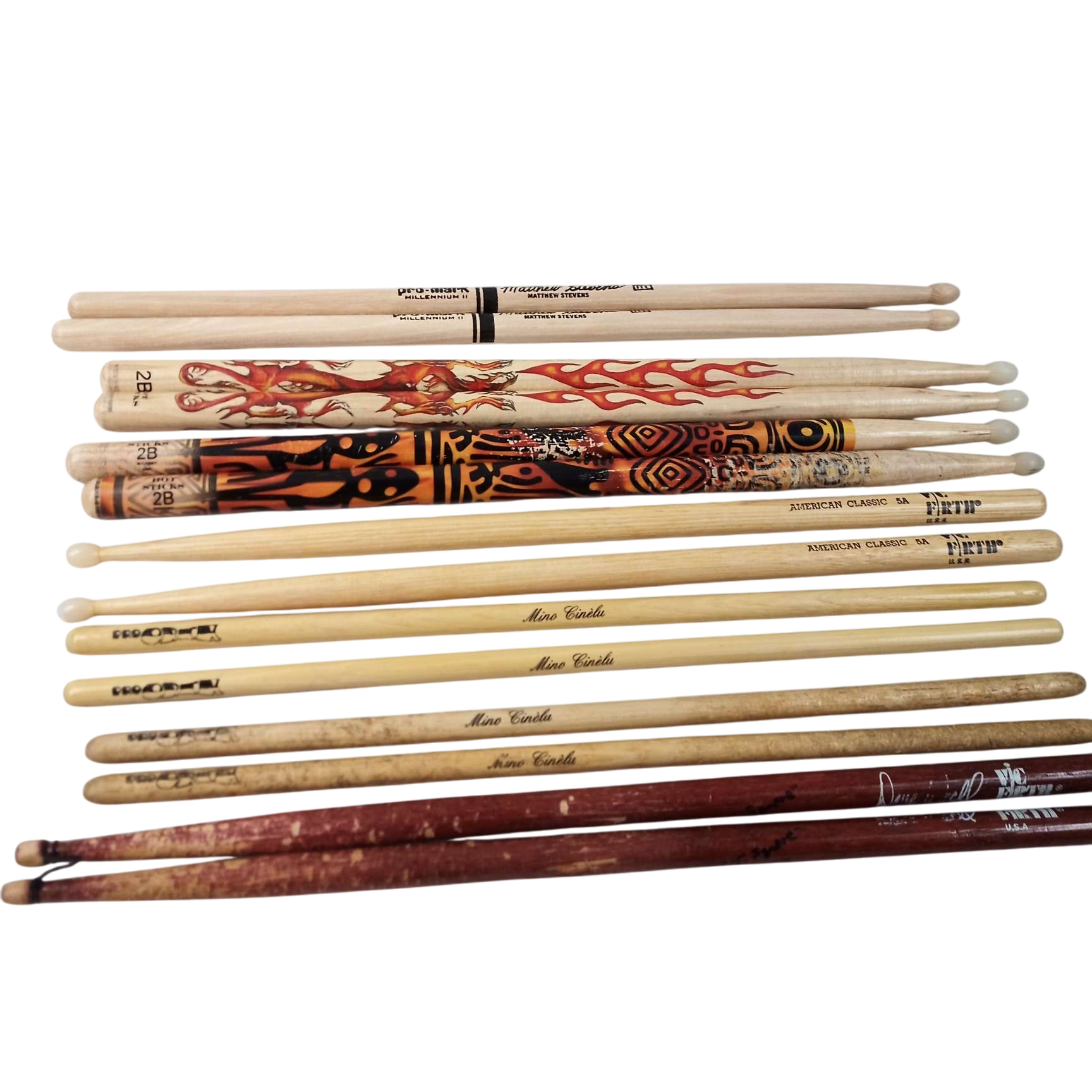 Lot de baguettes de percussion de collection - Photo 0