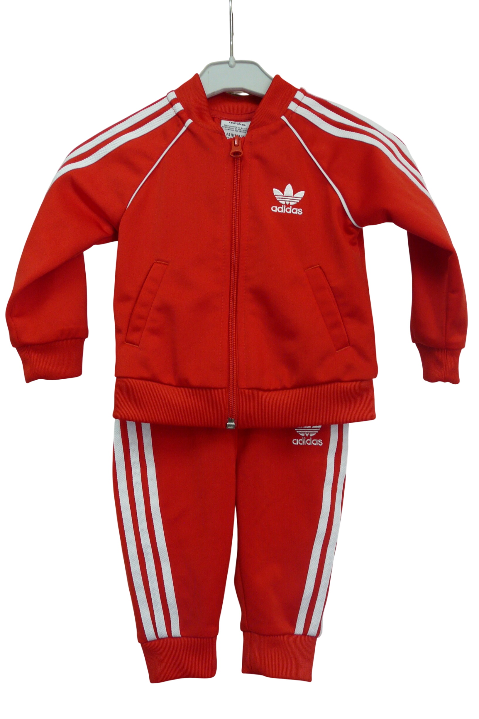E76 - Ensemble de survêtement - Adidas - Âge 6/9 mois  -  reconditionné disponible sur Label Emmaüs
