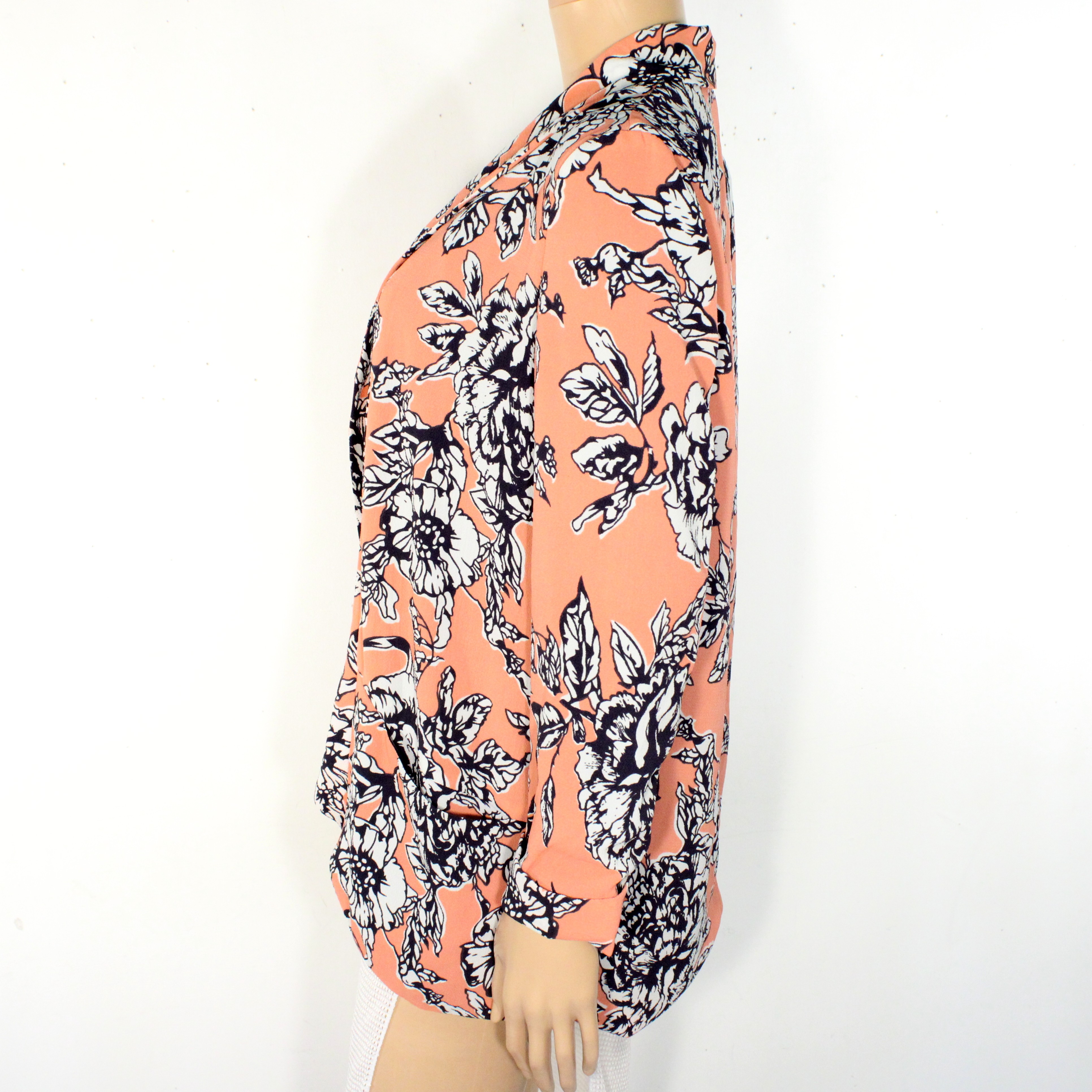 Veste Femme Rose Fleurie PIMKIE Taille Estimée S / M - Photo 2