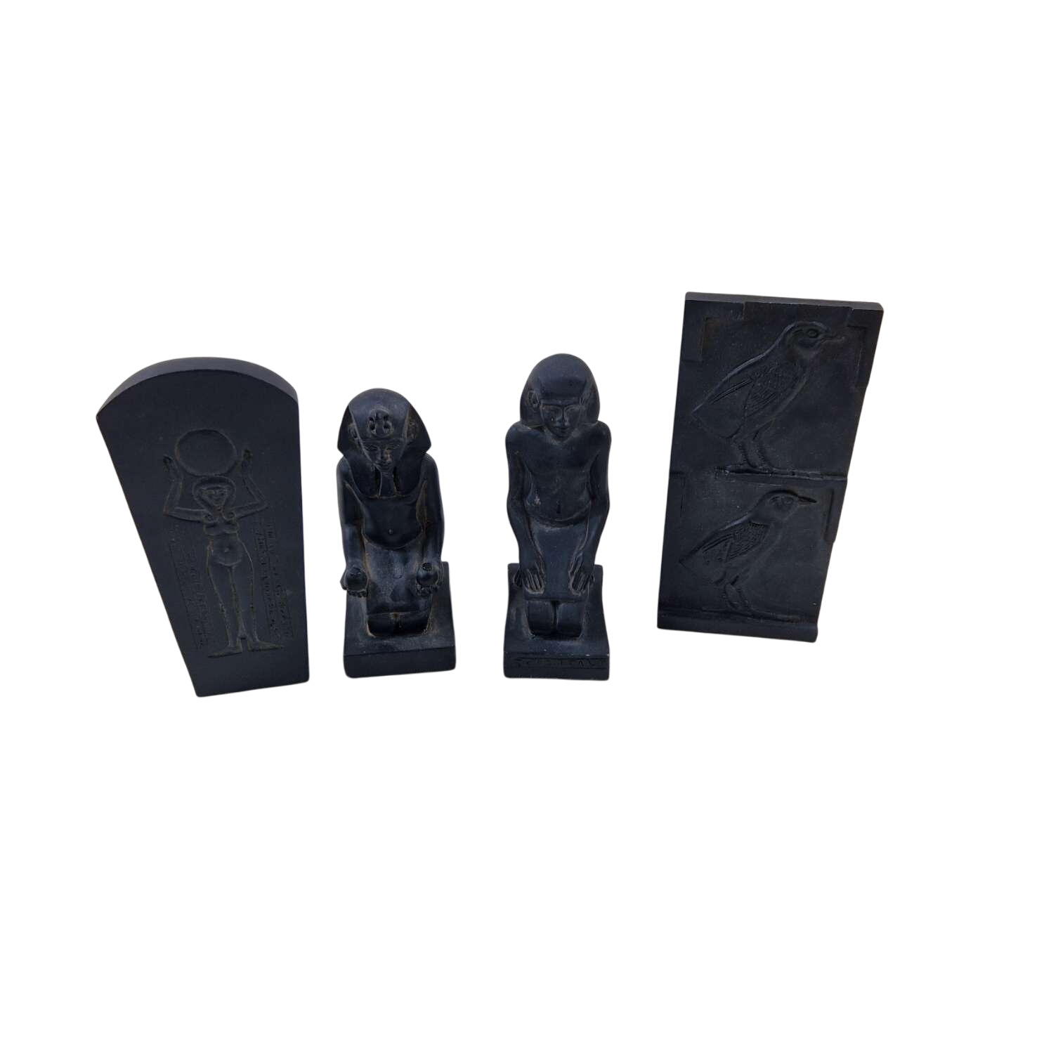 Petit lot de statuettes égyptiennes en résine - Photo 0