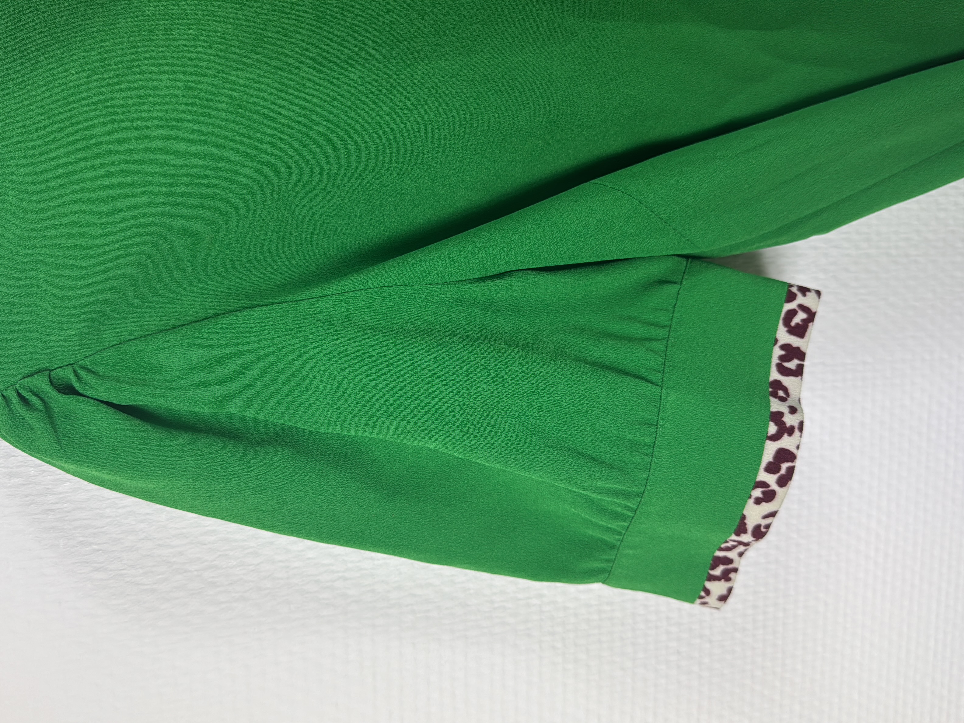 Robe verte Essentiel antwerp 💚 Léopard ceinture S - Photo 2