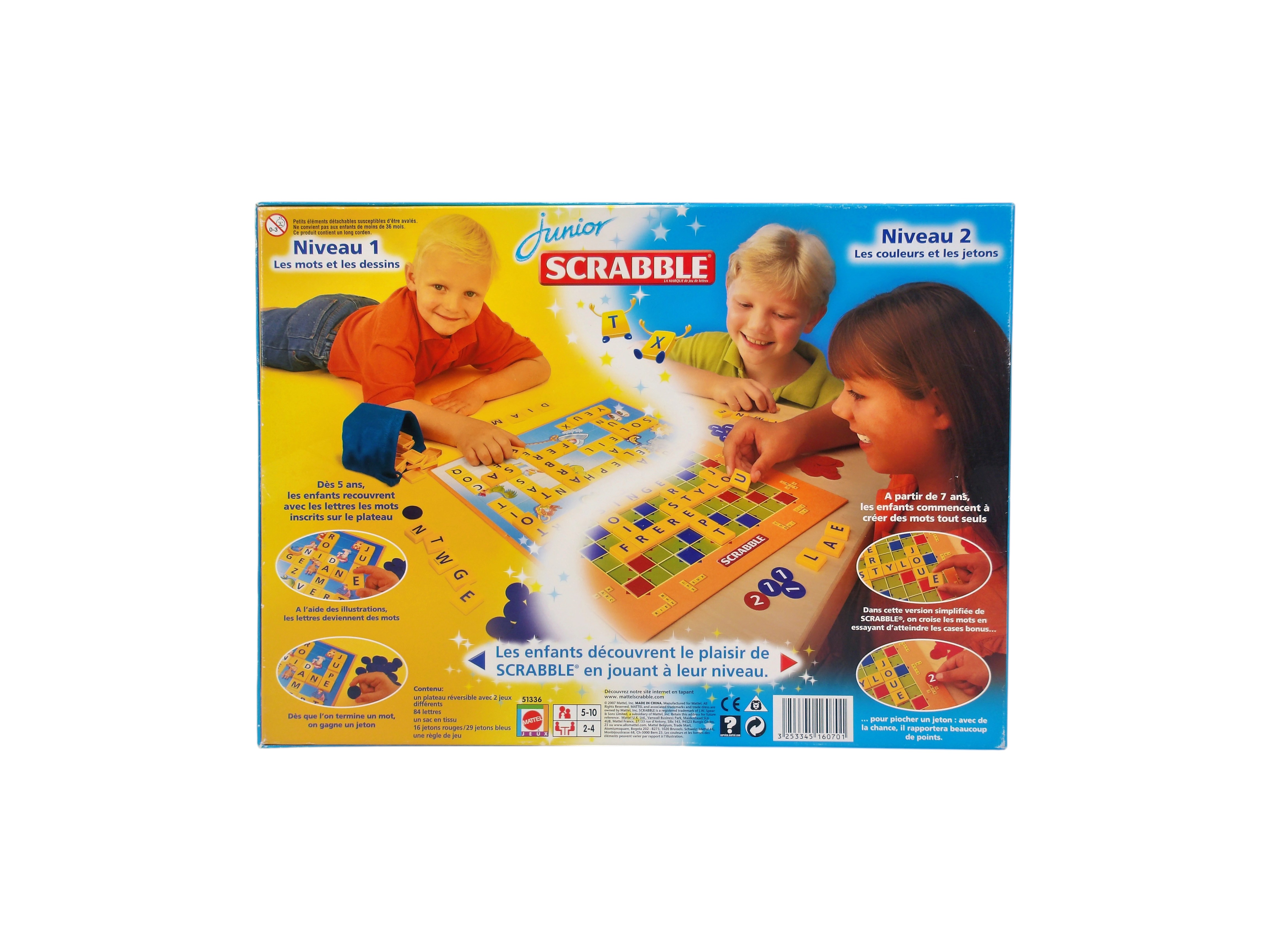 Scrabble Junior- Édition 1999 Très bon état - Vue 2 - 