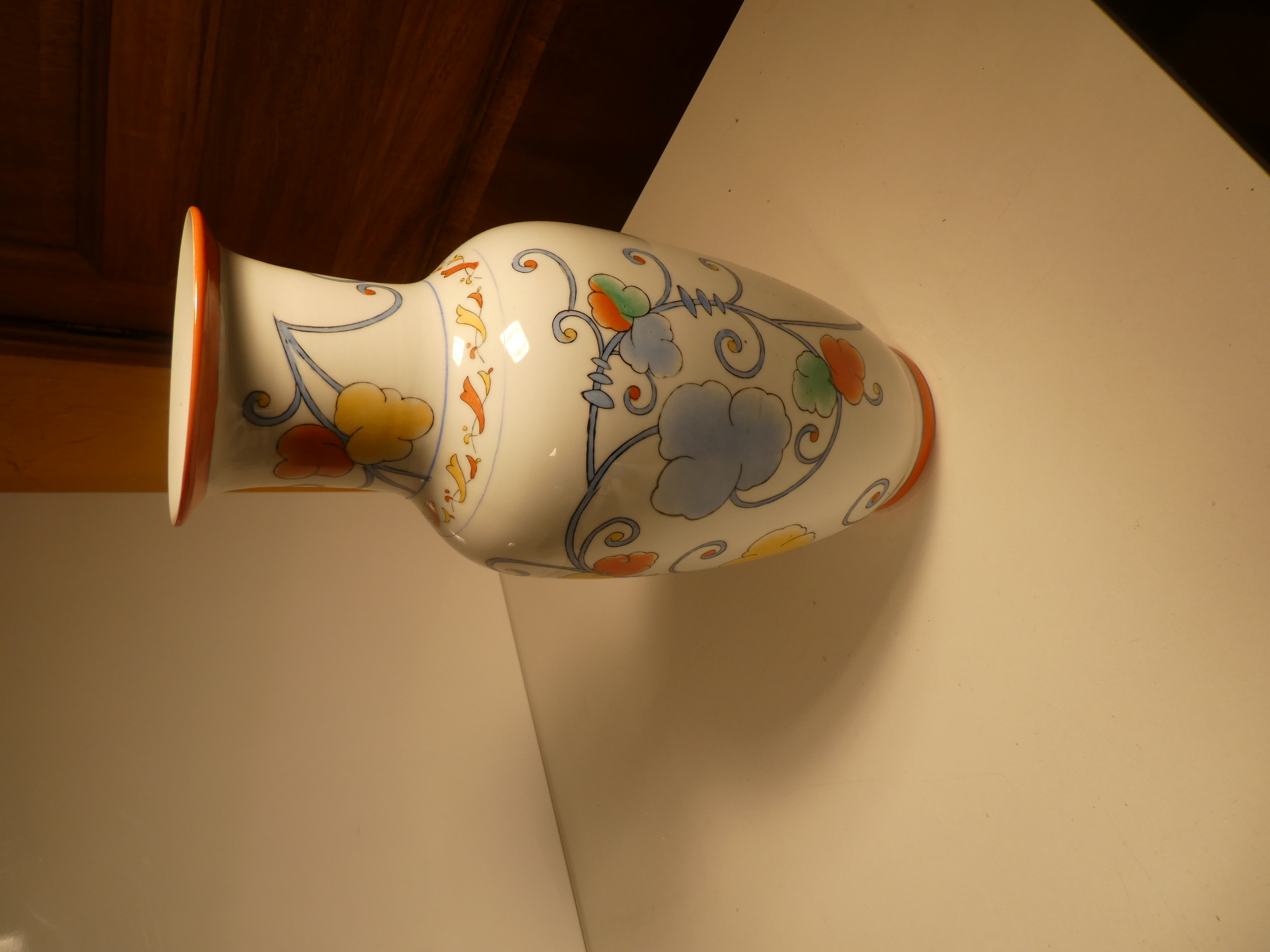 Vase porcelaine  État correct - Vue 5 - 