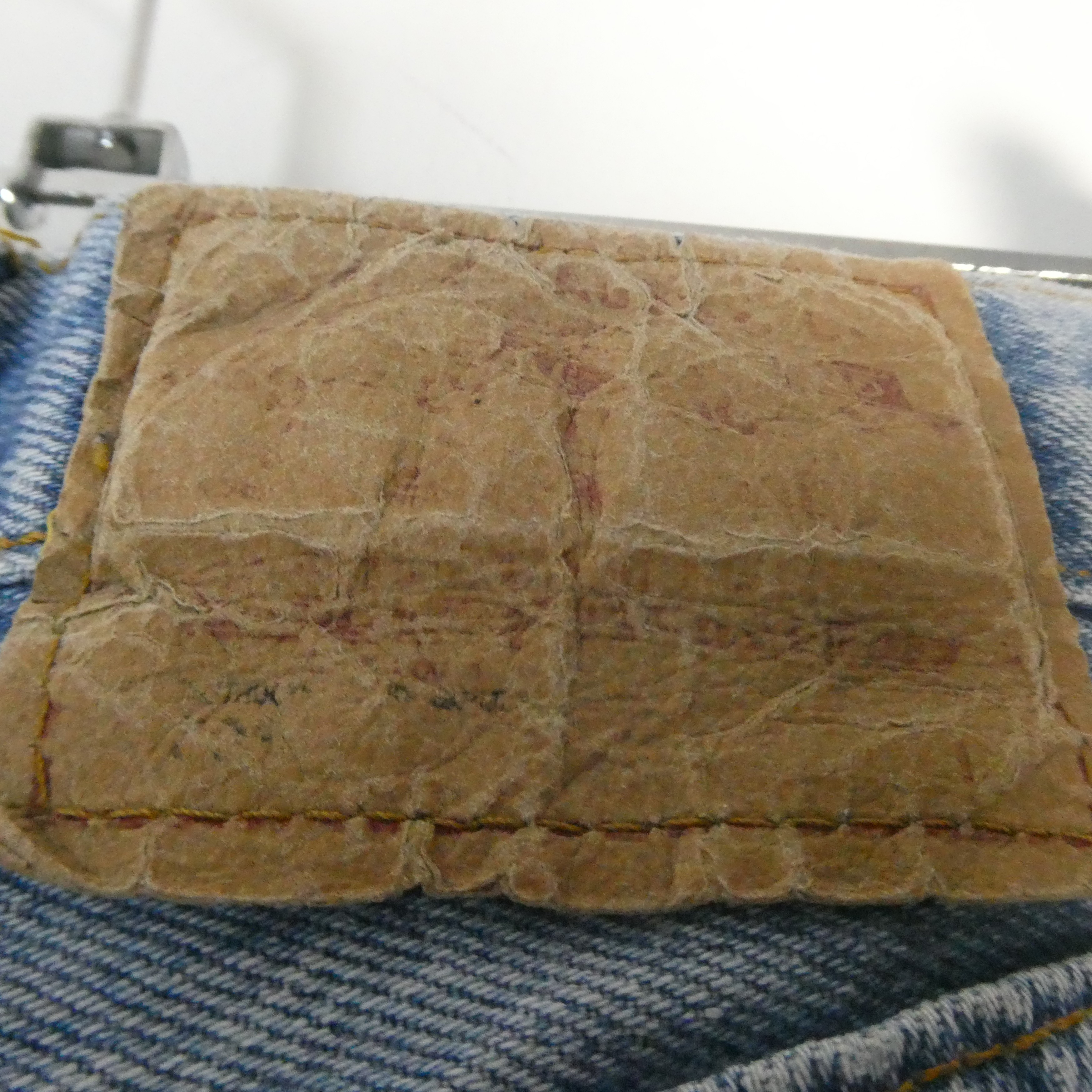 Levi's Mini-jupe jean délavée - Taille 36 - Photo 5