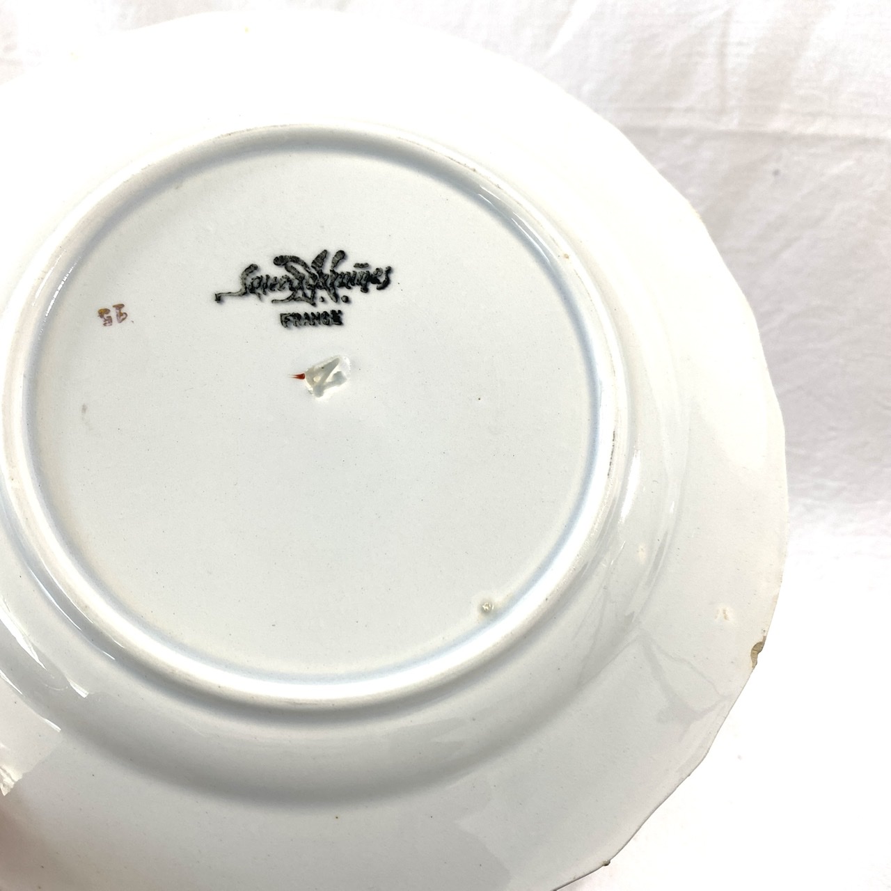 Lot de 10 assiettes - Sarreguemines thème Lourdes - Bon état - Photo 17