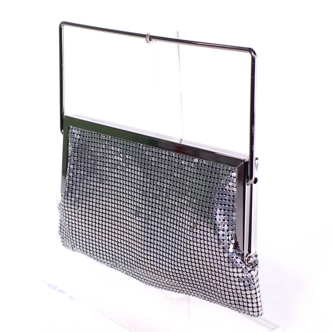 Voir photo 2 de Minaudière couleur argent Minaudière couleur argent Comme neuf - Vue 2 -