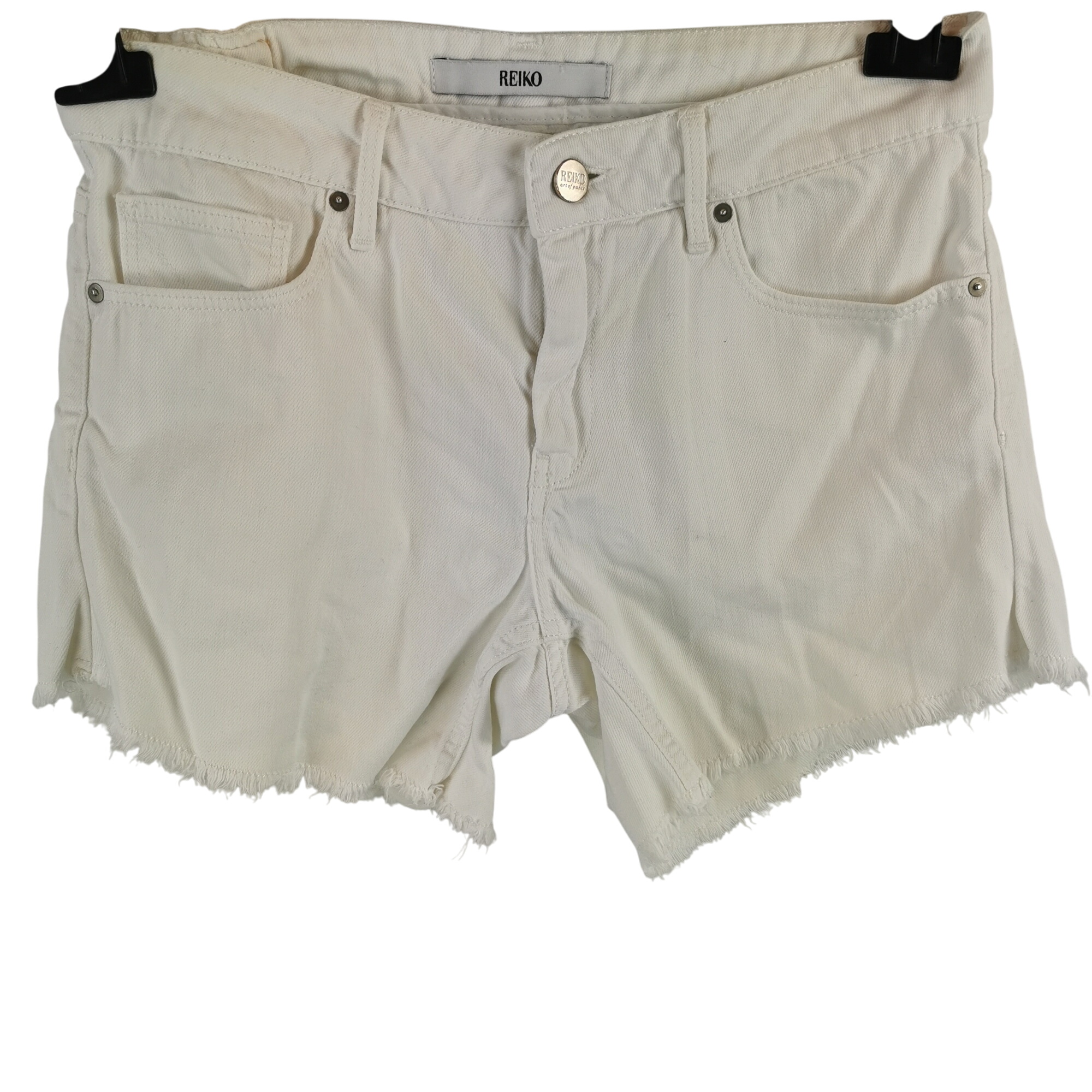 Short REIKO S 100% coton blanc - Label Emmaus - Modalova