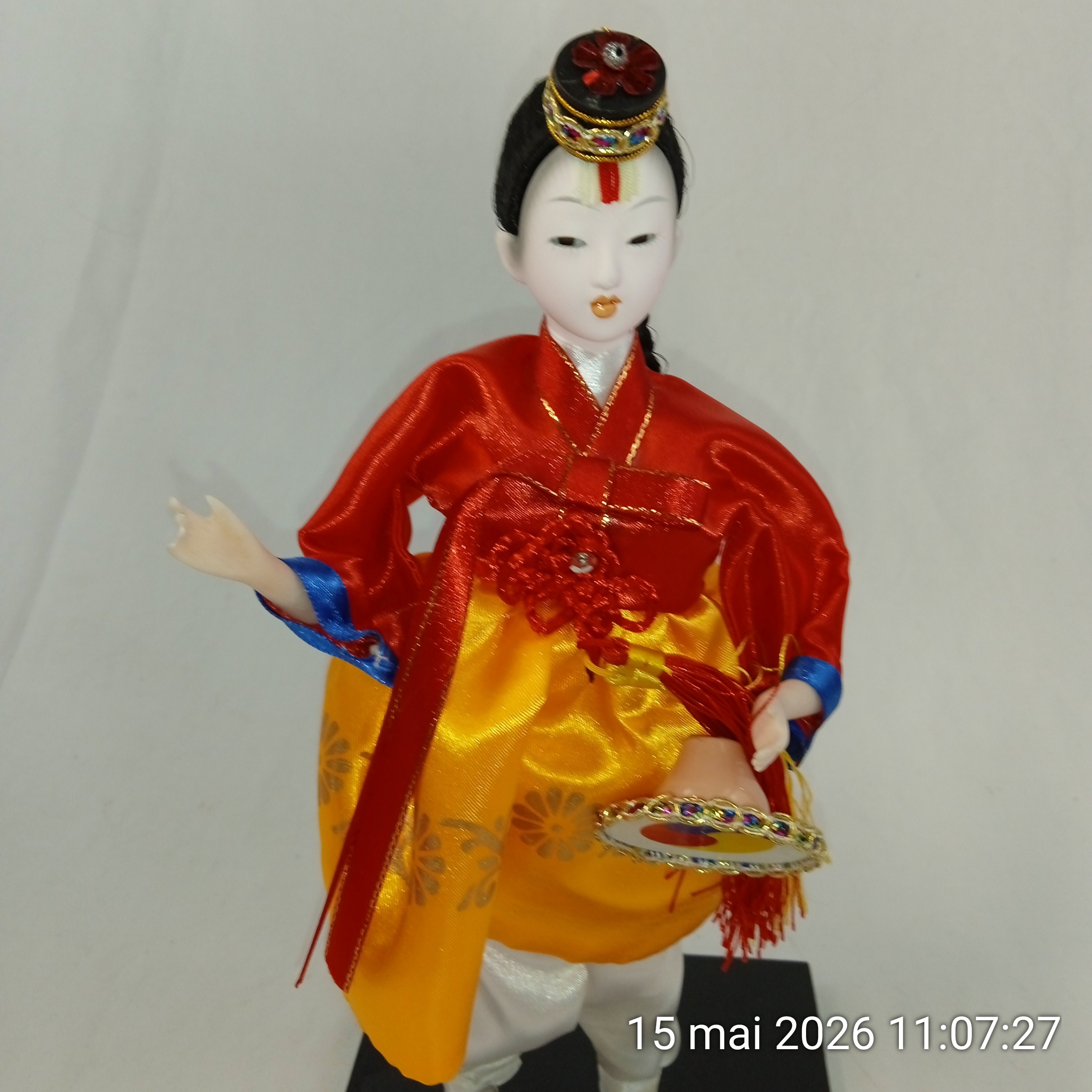 Voir photo 4 de Figurine Japonaise Traditionnelle Geisha Figurine Japonaise Traditionnelle Geisha Très bon état - Vue 4 -