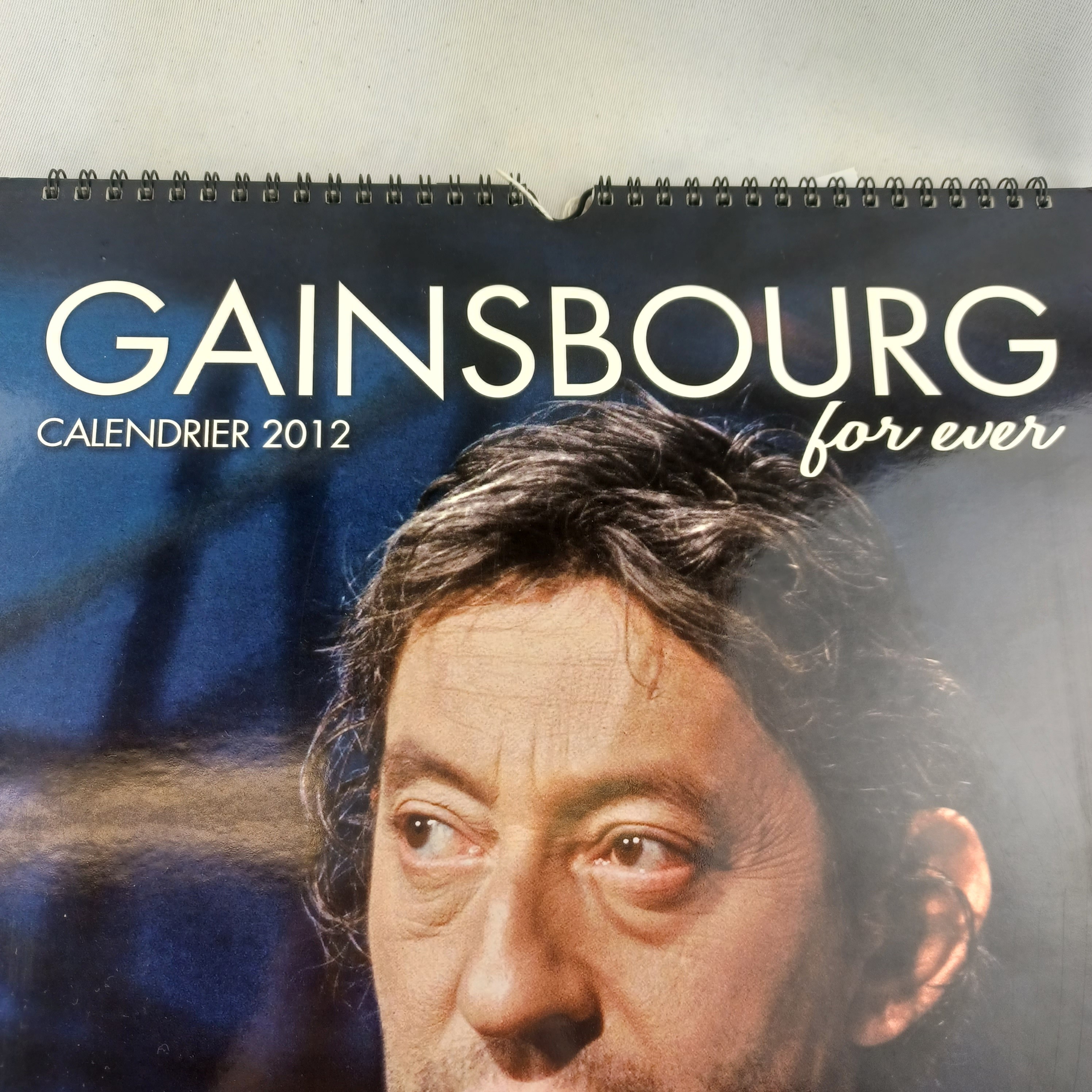 Calendrier de Gainsbourg forever de 2012 Très bon état - Vue 2 - 