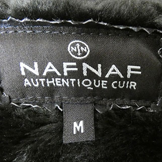 Voir photo 4 de Veste fourrée marron - Femme - Naf Naf Authentique - Taille M Veste fourrée marron - Femme - Naf Naf Authentique - Taille M Très bon état - Vue 4 -