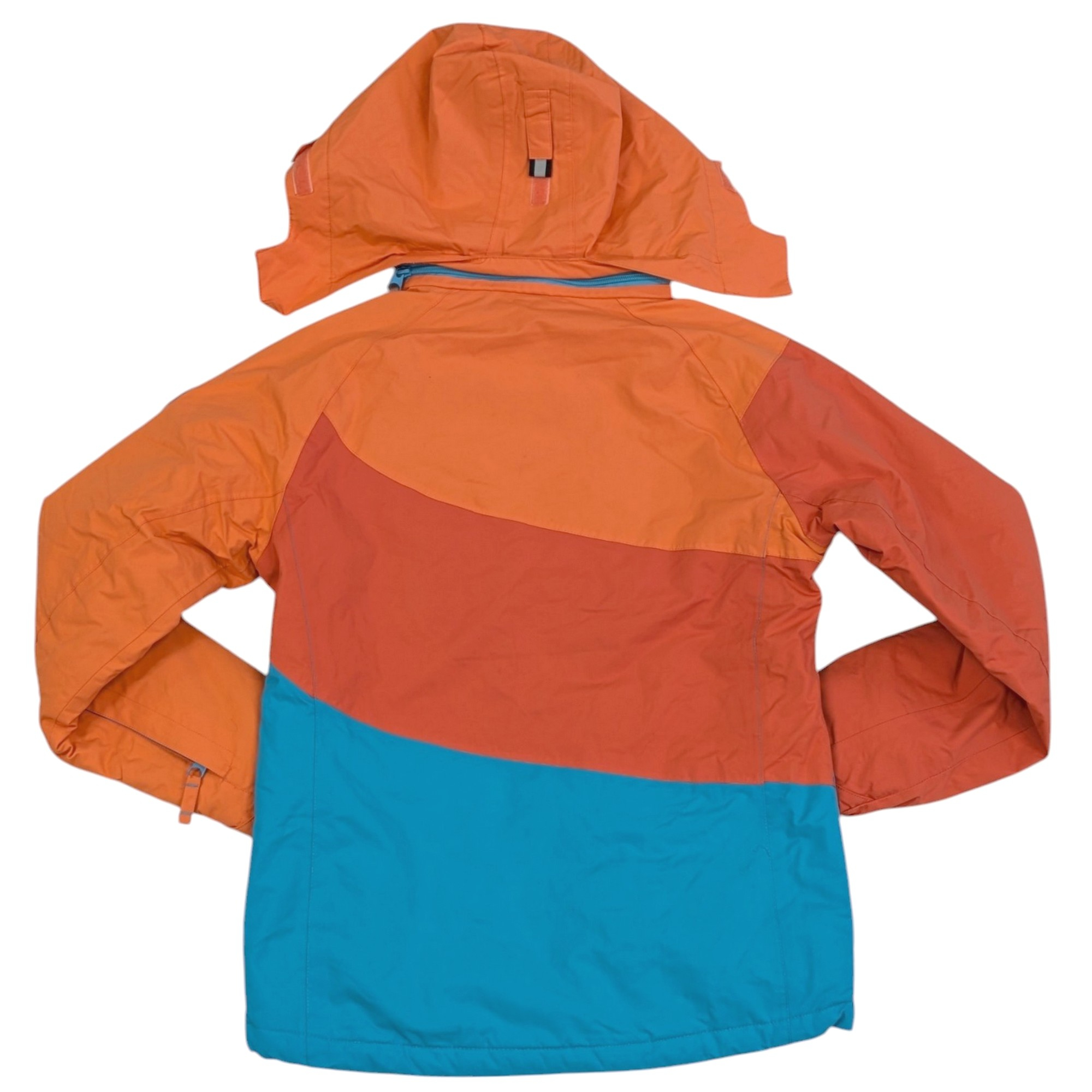 Veste de ski Go Athli-Tech 14 ans pour fille orange et bleue - Très bon état - Photo 4