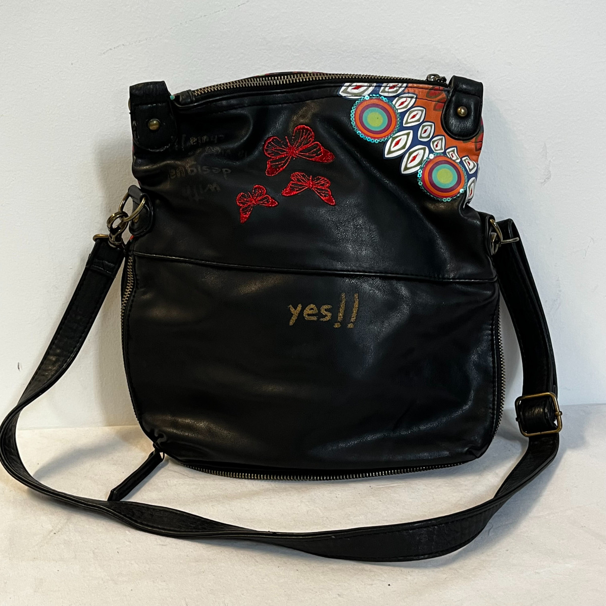 Sac en bandoulière noir, Desigual - Photo 1