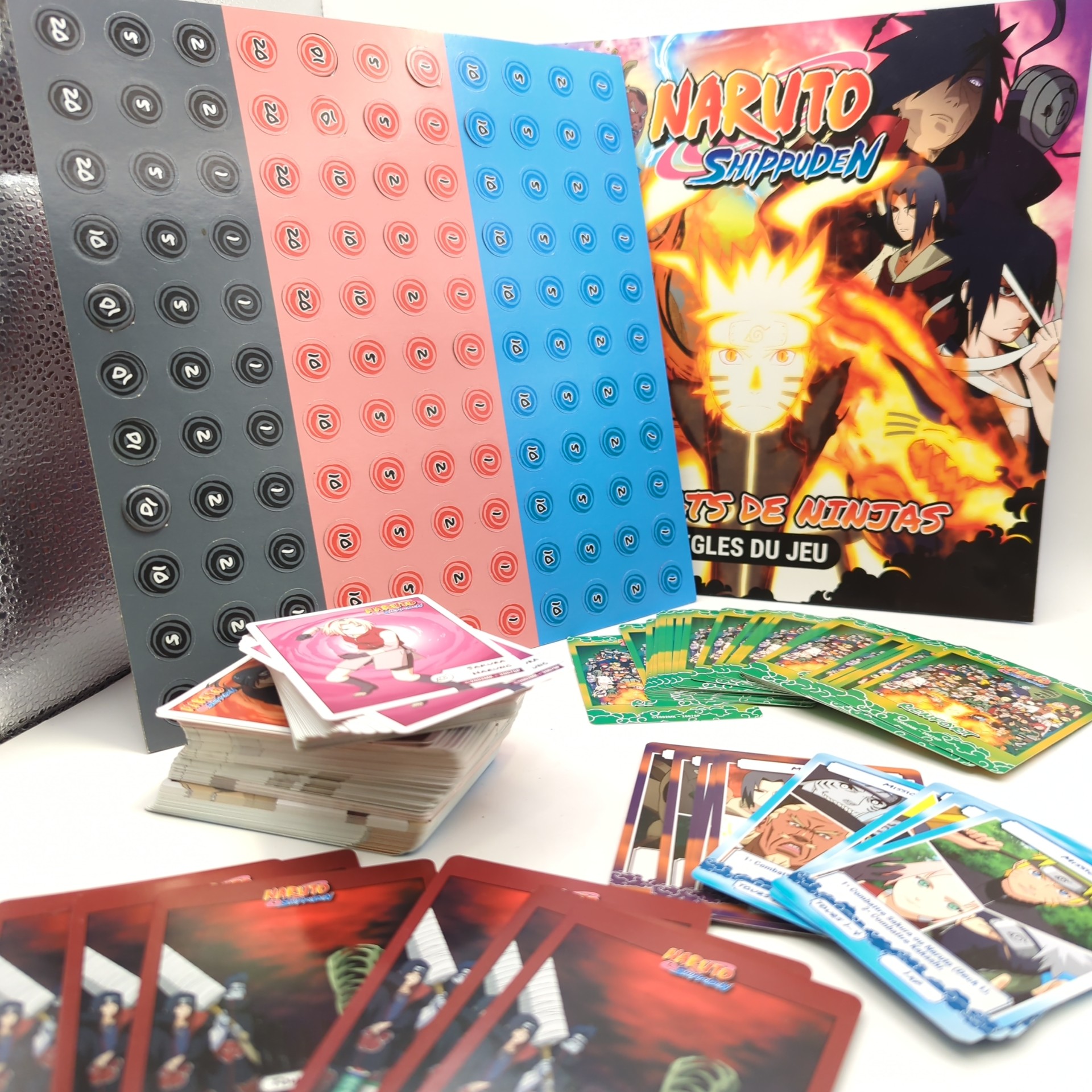 Jeu de société Naruto Shippuden Combats de Ninja  - Vue 2 - 