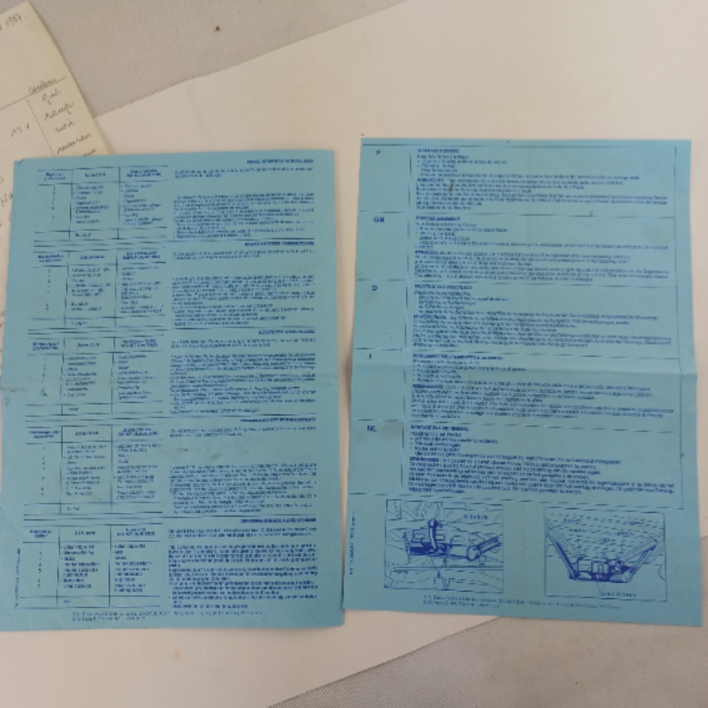 Lot de documents techniques Matra Automobile avec Attelage & branchements (1987–1988) Très bon état - Vue 11 - 