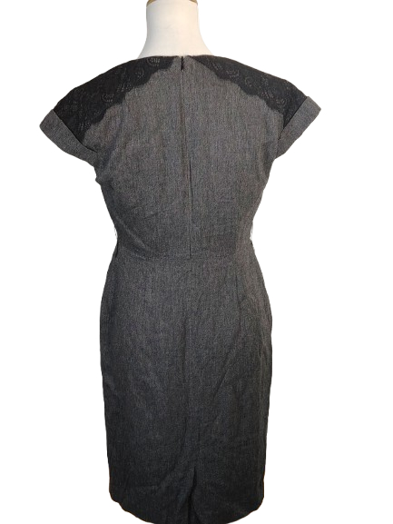 Caroll robe coupe tailleur sans manches encolure cache-coeur - Taille 38/M - Photo 1
