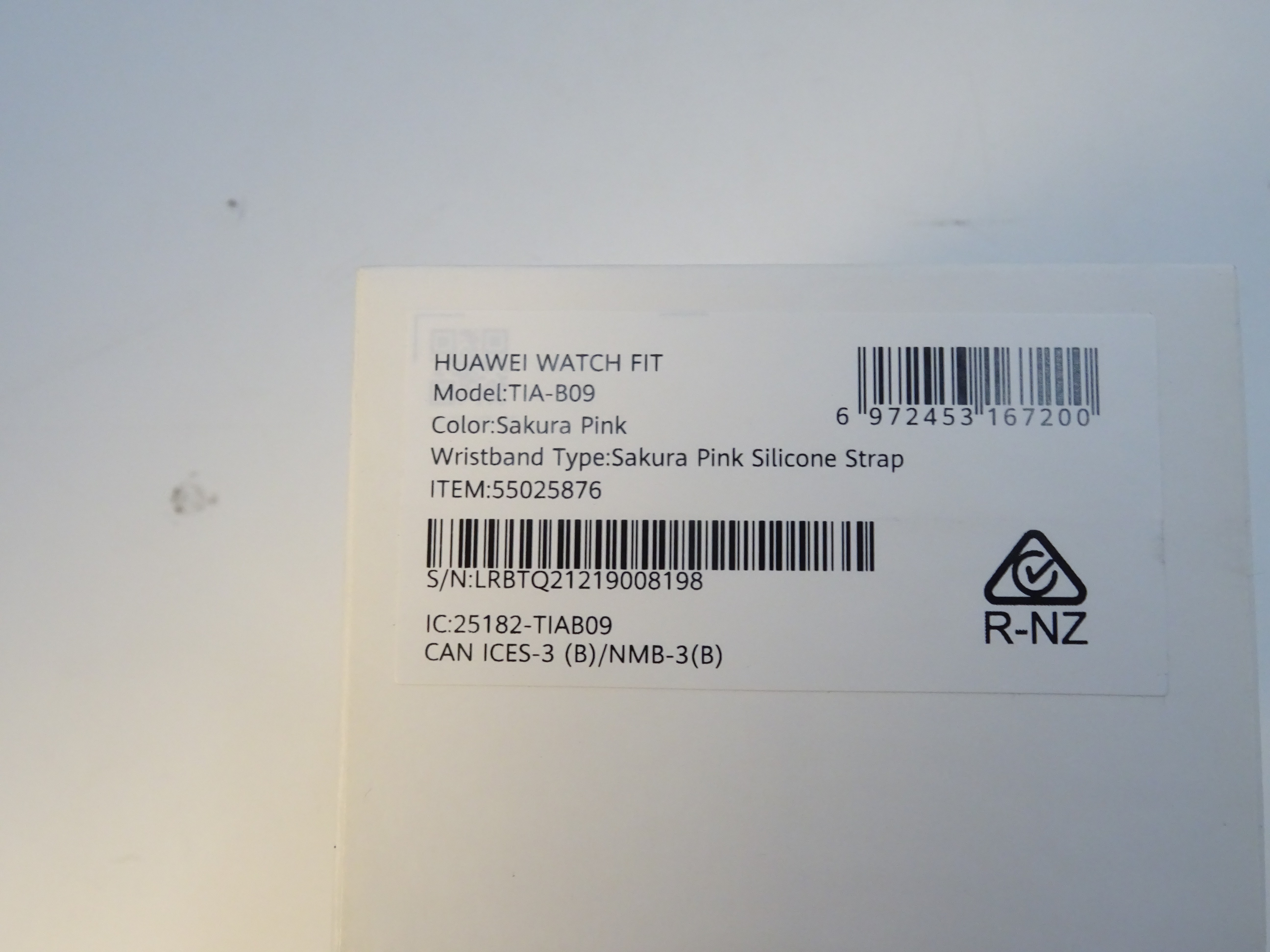 Montre connectée Huawei watch fit rose. Bon état - Vue 6 - 