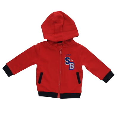 Veste rouge à capuche - Bébé - Tissaia - Taille 9 mois - Photo 0