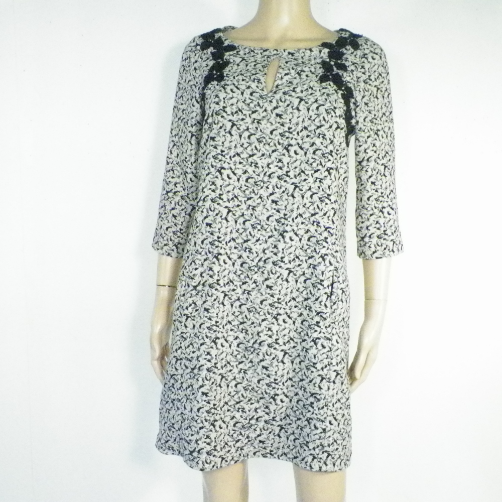 Robe Ecru NAF NAF T 38. Bon état -  reconditionné disponible sur Label Emmaüs