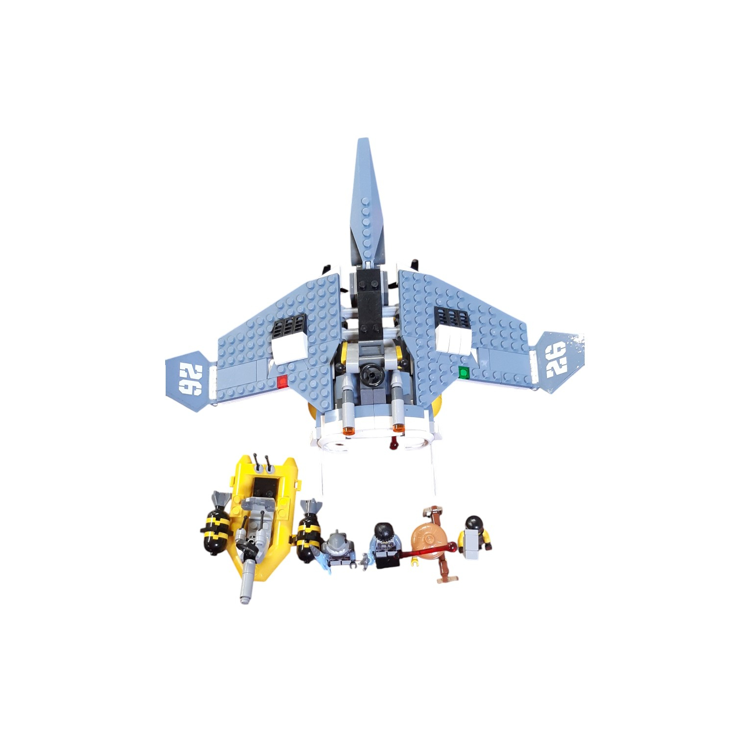 Set Lego NINJAGO \"Le bombardier Raie Manta 70609   - Vue 2 - 