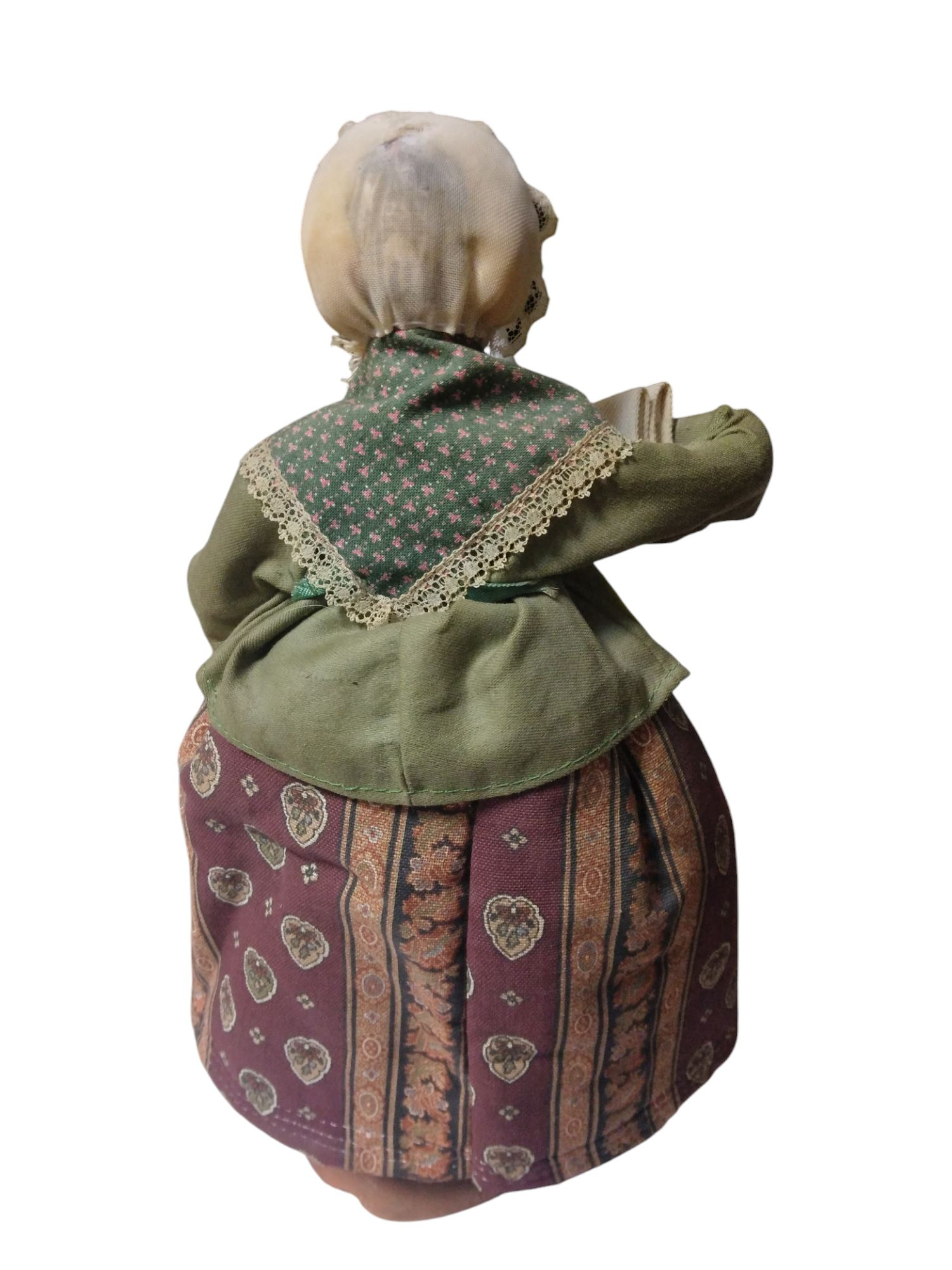 Lot de 5 santons d'argile véritable - Madelaine JOURDAN NANS les PINS (C5) - Photo 7