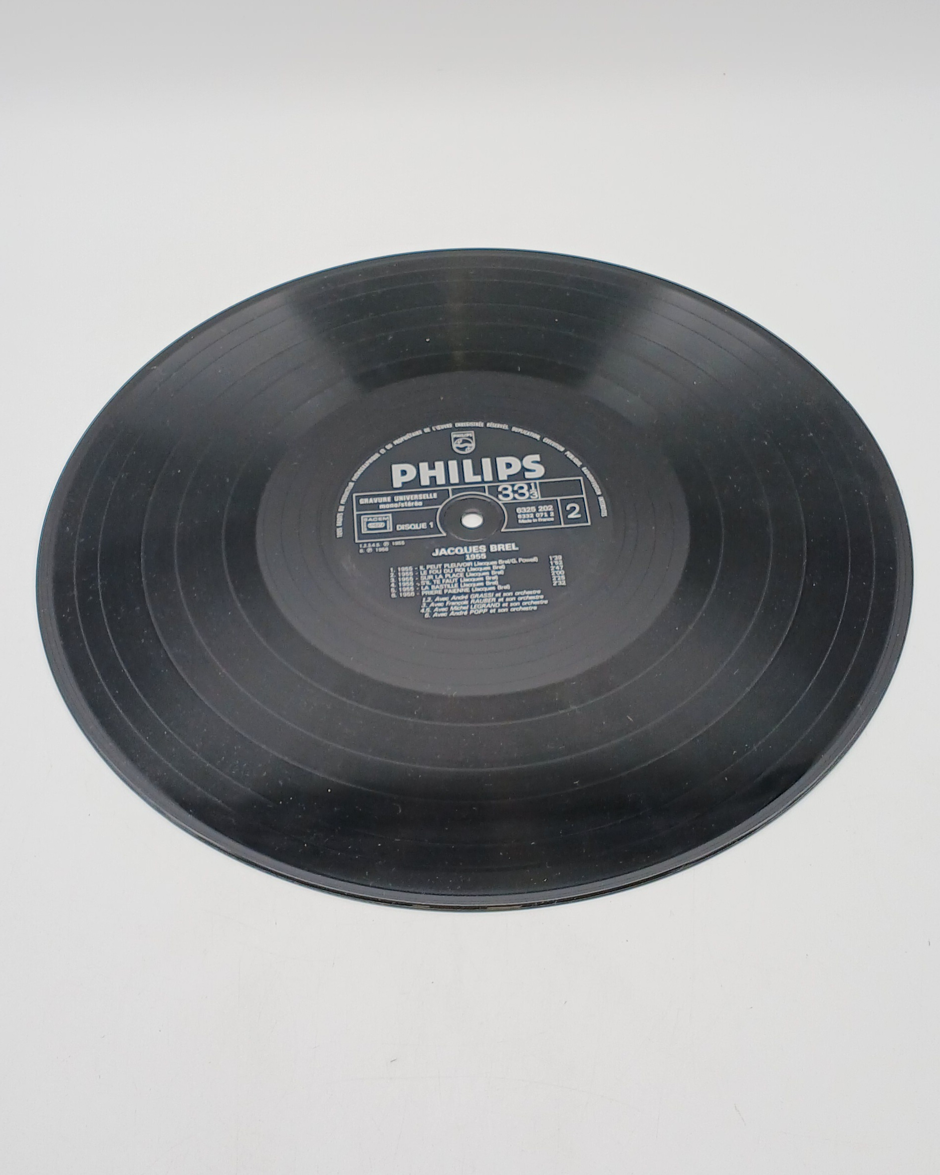 Vinyle 33 Tours (LP) - Jacques BREL L'intégrale de 1954 à 1962 Très bon état - Vue 7 - 