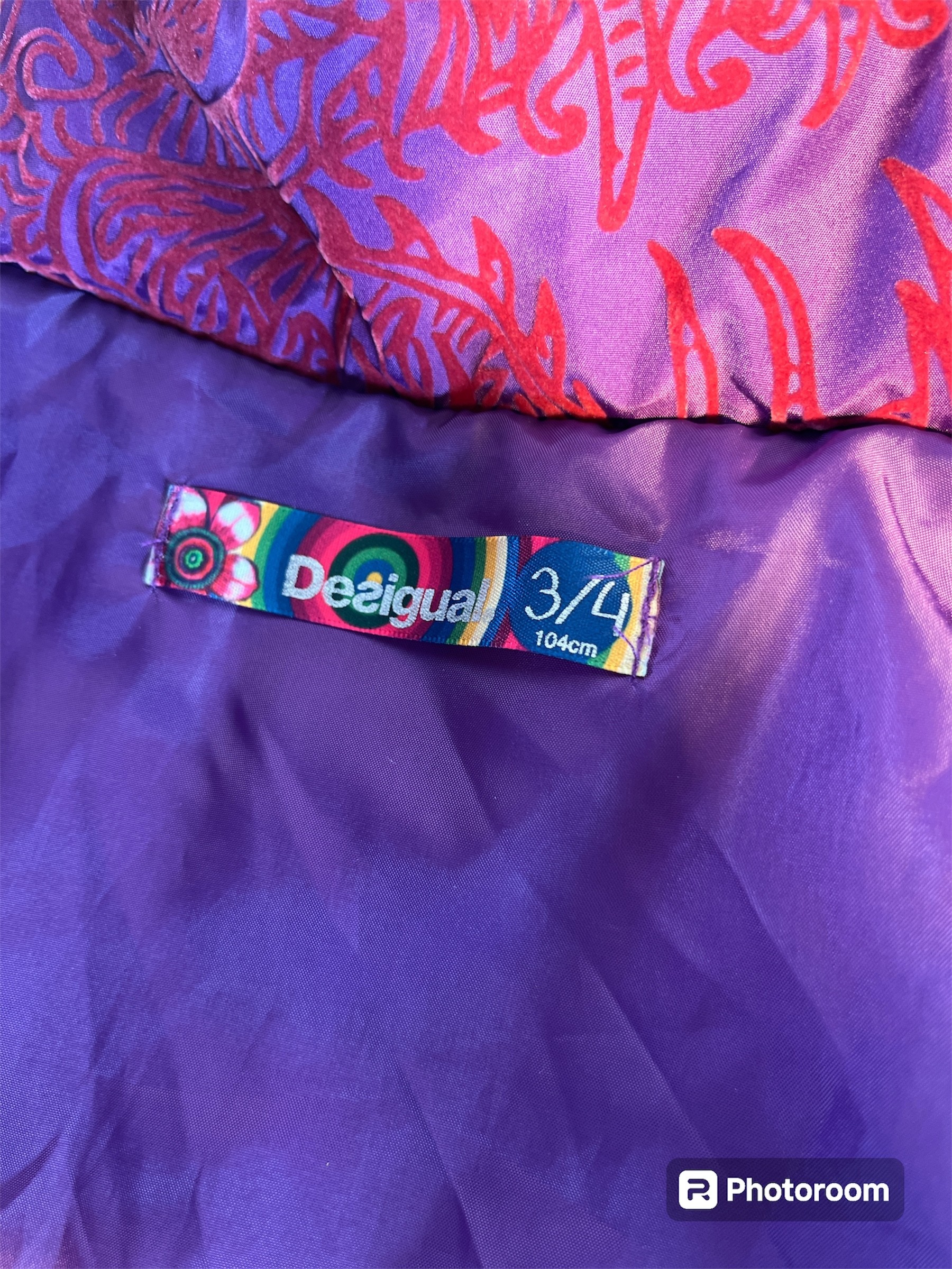 Doudoune Fille Desigual - Comme neuf - Photo 5