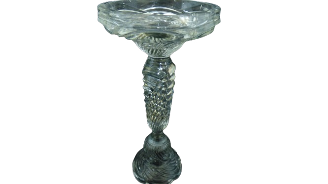 Lot de 2 bougeoirs en cristal - Photo 7