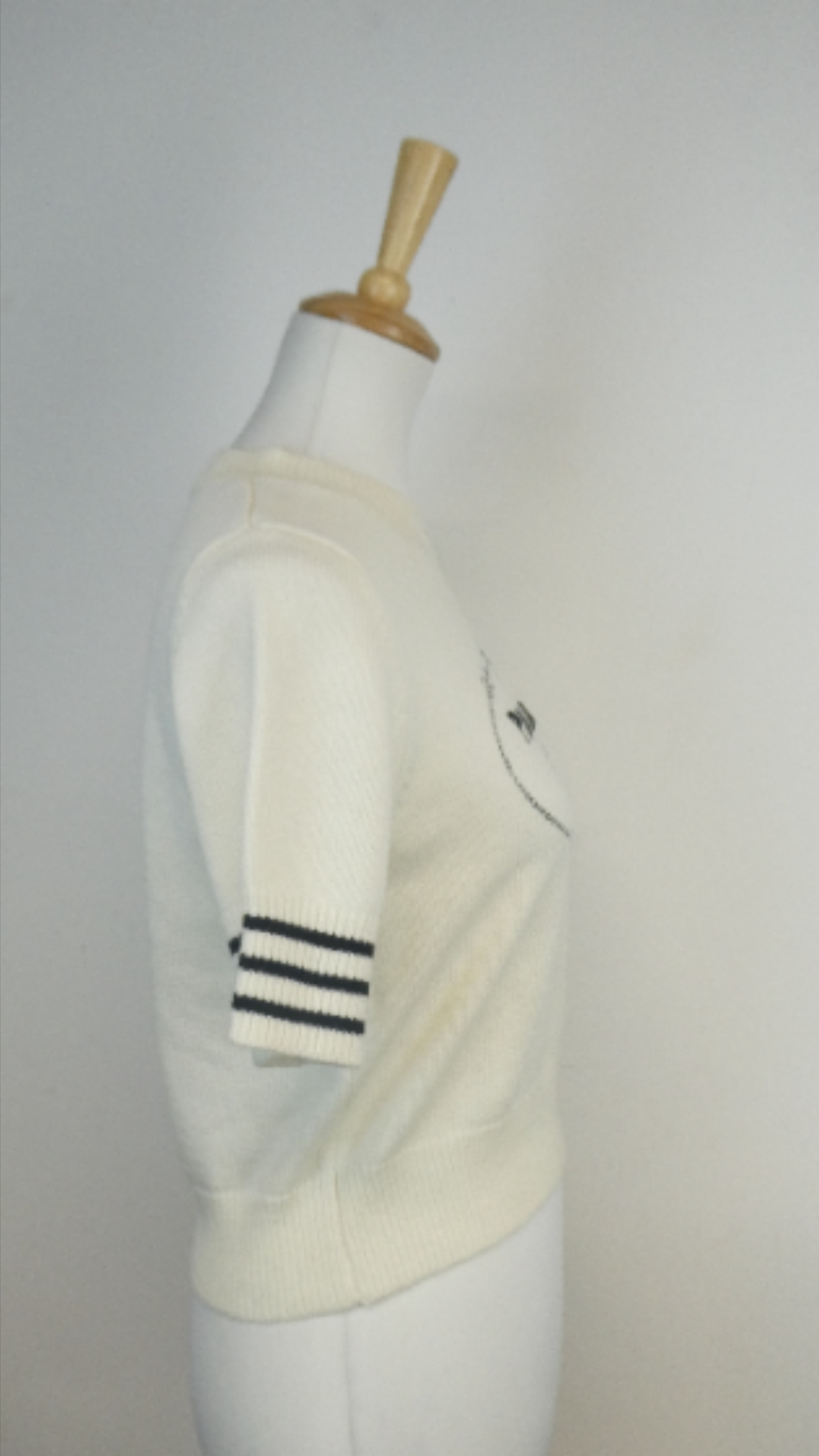 Prada - Pull blanc en laine - 34/XS/S - Photo 4