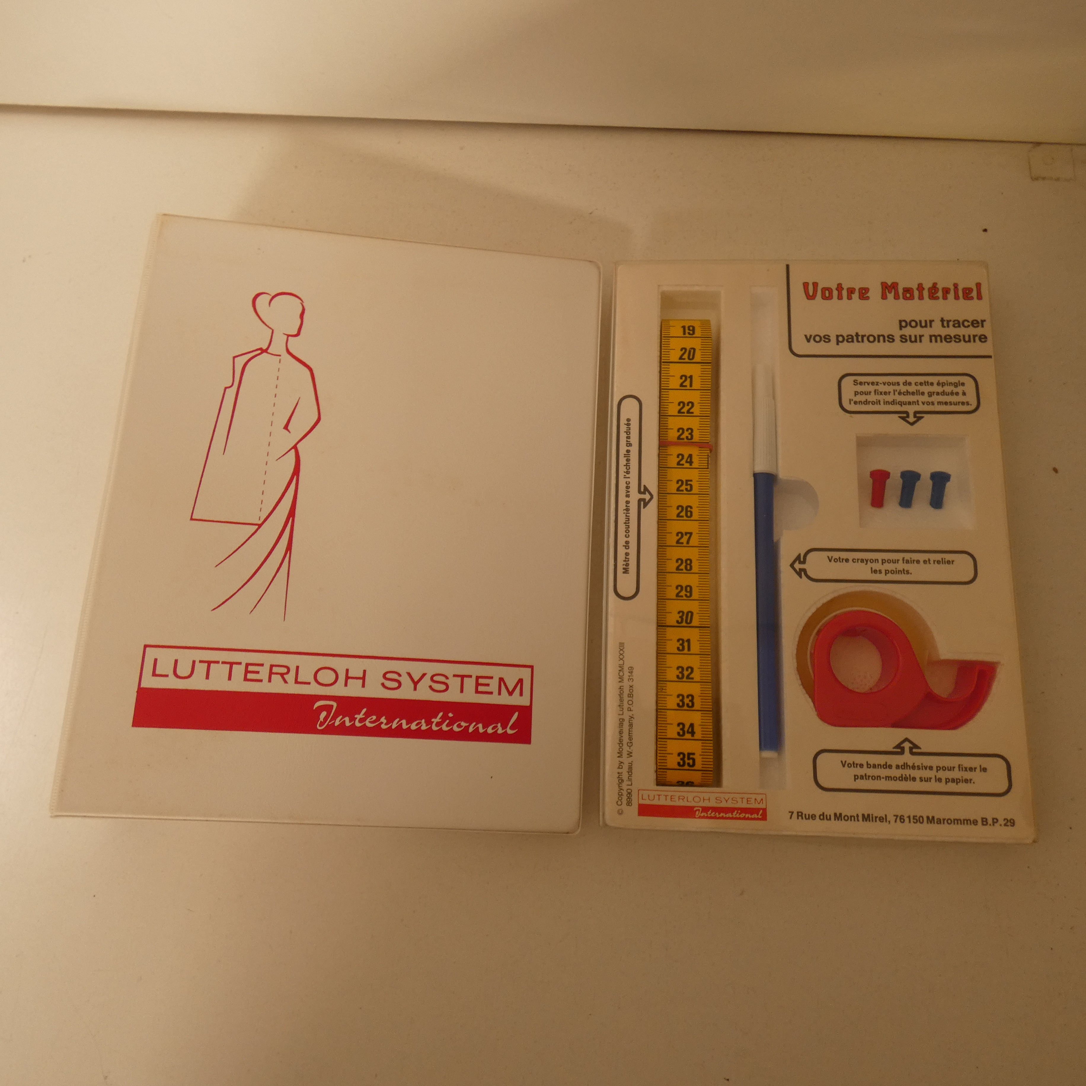 Kit de couture "La Coupe d'or - Lutterloh" - Bon état - Photo 3