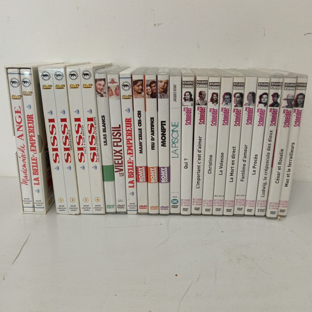 23 DVD films avec Romy Schneider Très bon état - Vue 2 - 