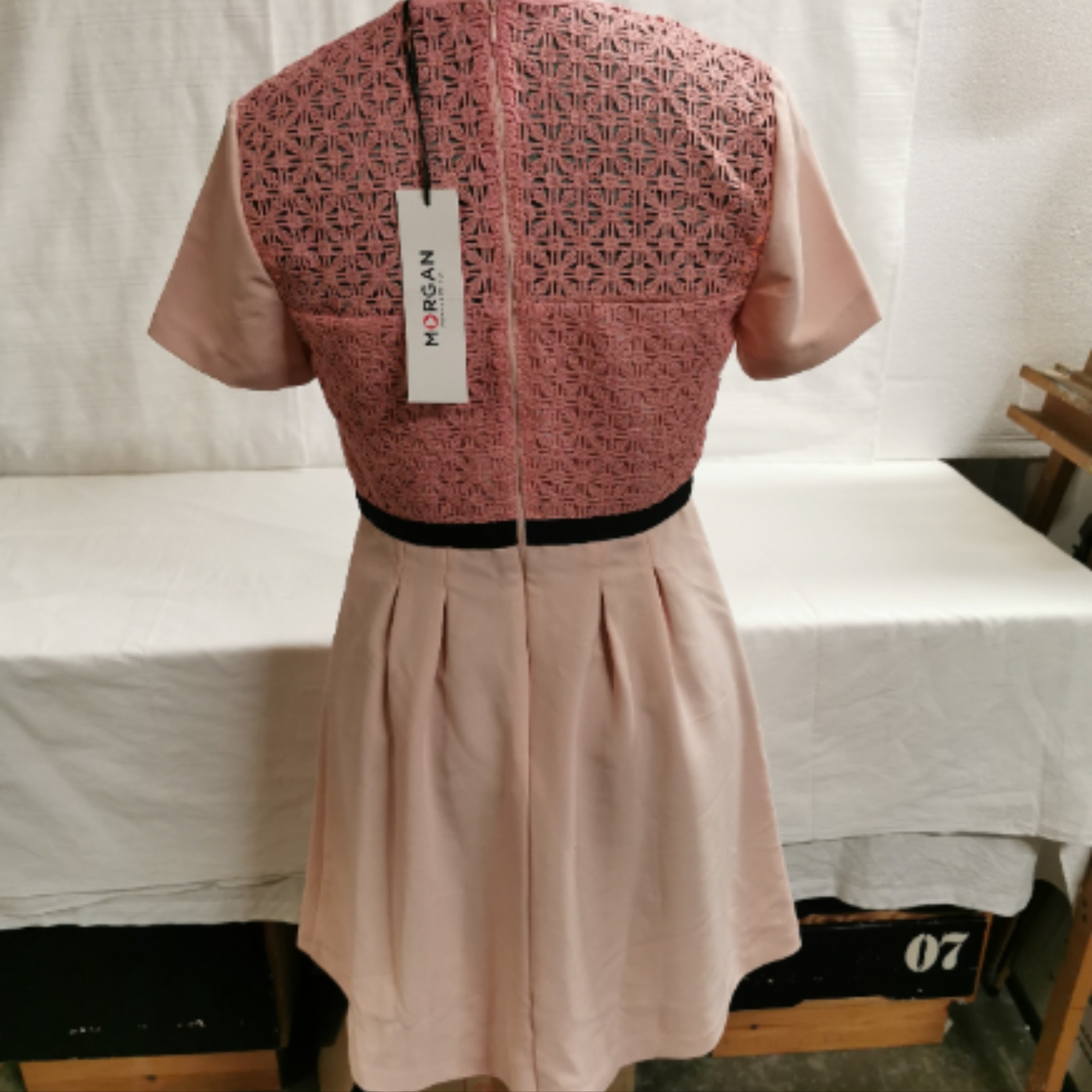 Robe MORGAN rose Bon état - Vue 4 - 