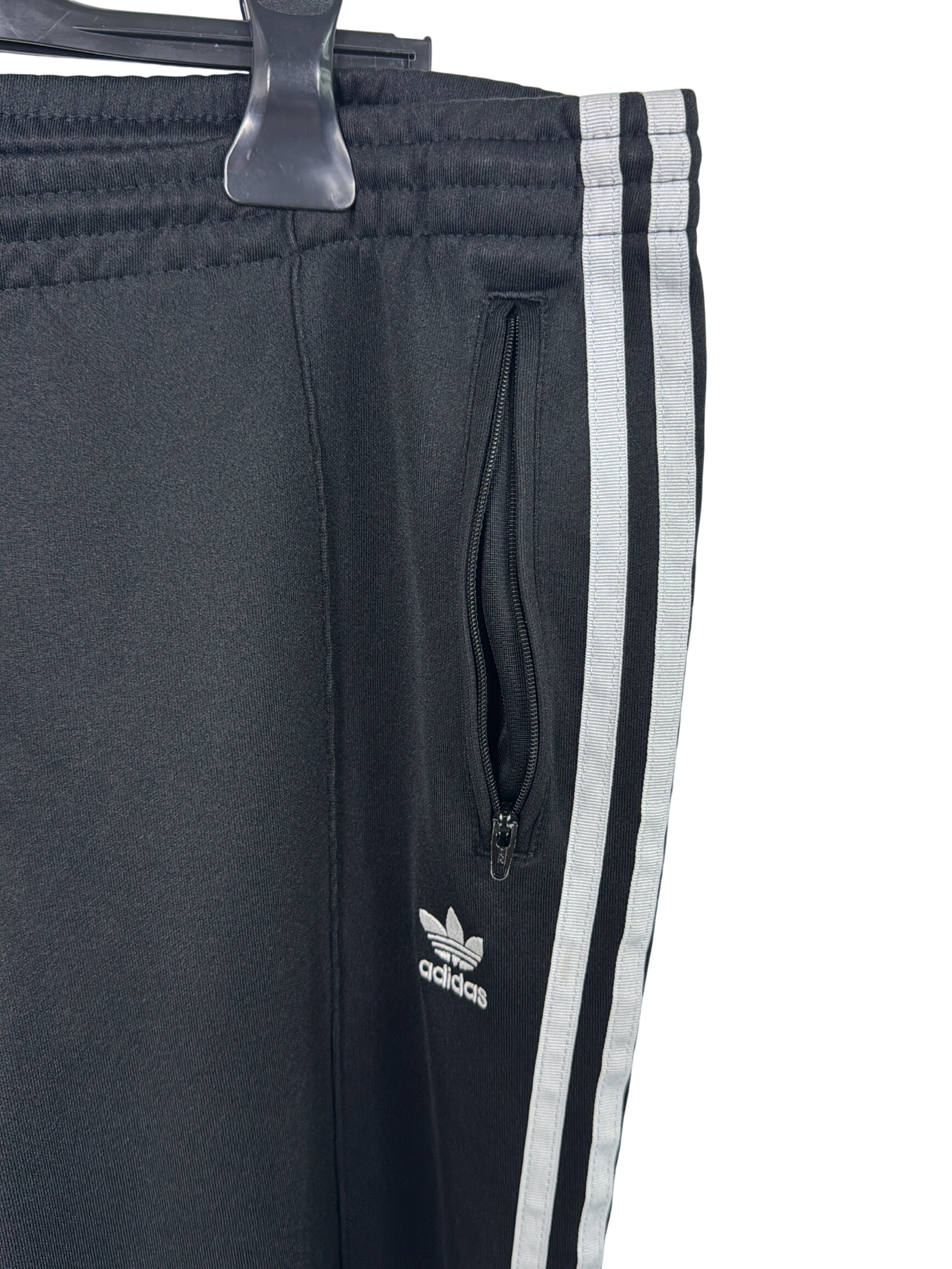 Adidas pantalon de survêtement noir bandes blanches M Très bon état - Vue 2 - 