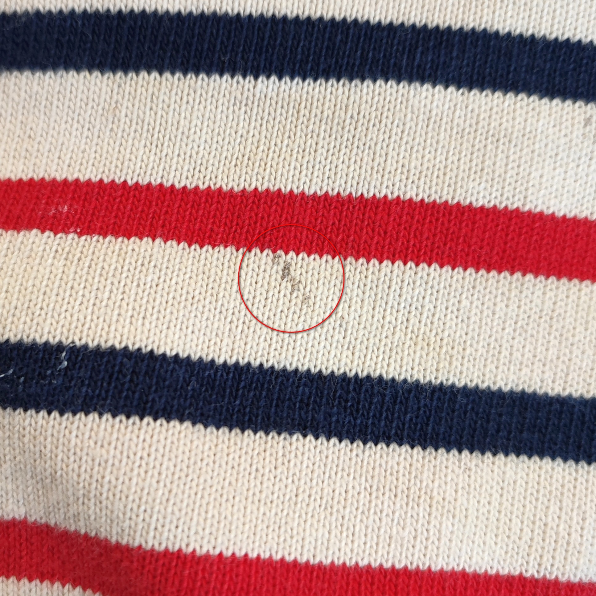 SAINT JAMES - Pull style marinière vintage - L - Femme - État correct - Photo 5