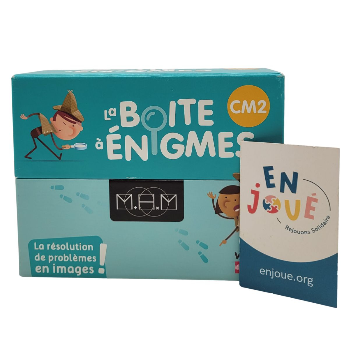 Voir photo 4 de Jeu éducatif - La boite à énigmes CM2 - Nathan - Dès 10 ans. Jeu éducatif - La boite à énigmes CM2 - Nathan - Dès 10 ans. - Vue 4 -