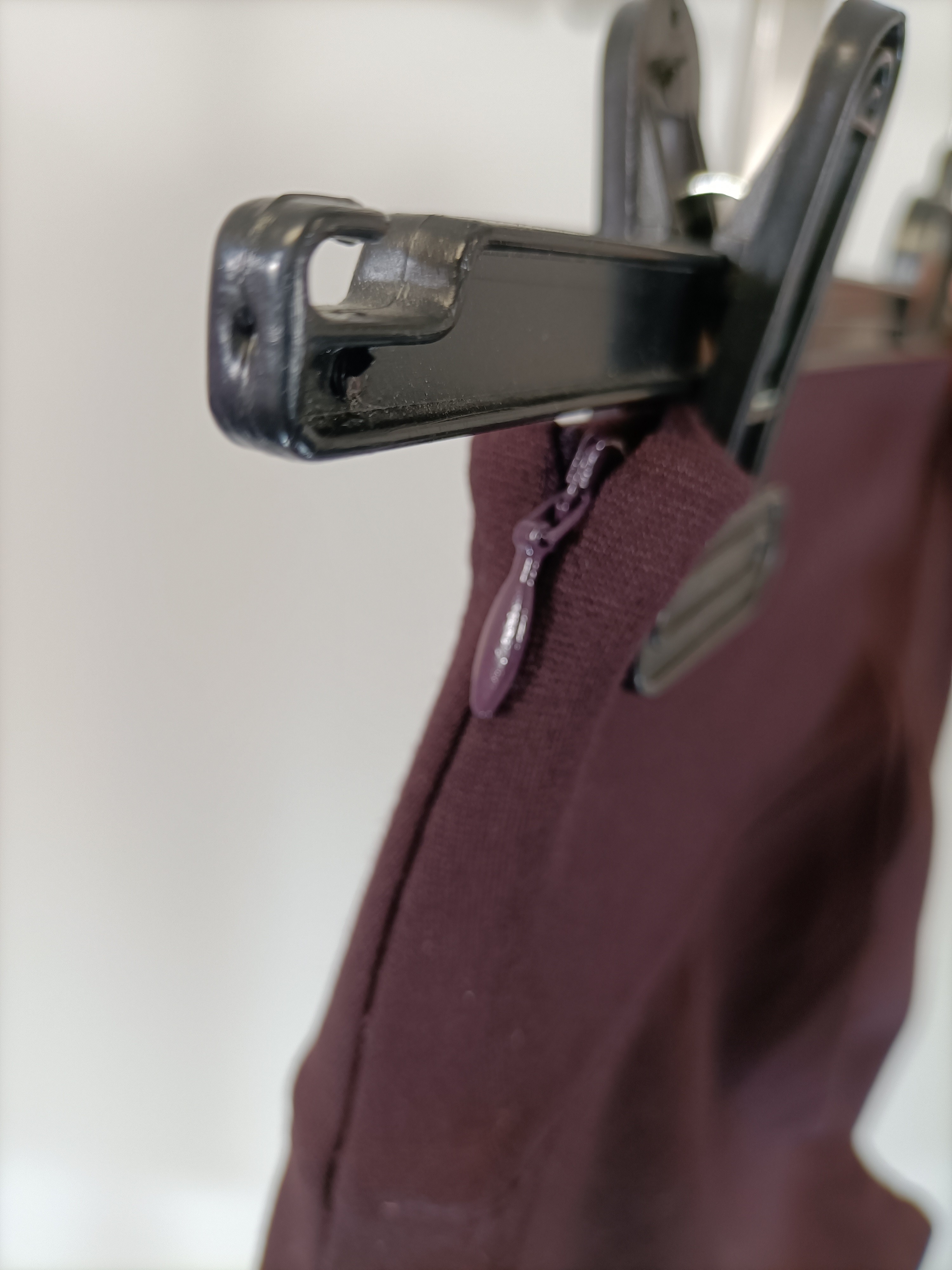 Legging Sarah Pacini prune aubergine taille M Comme neuf - Vue 5 - 