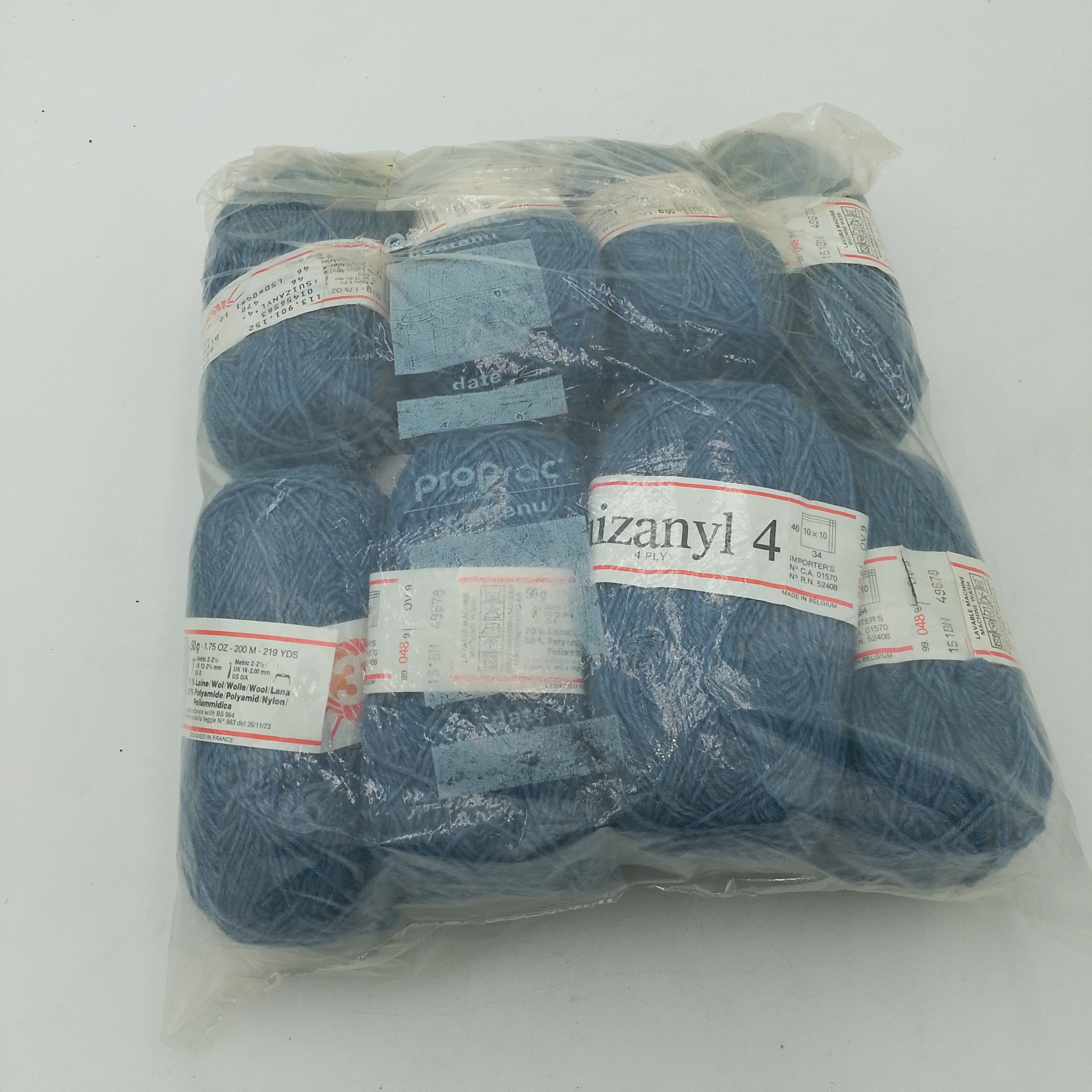 Lot - 10 pelotes - suizanyl 4 - Photo 1