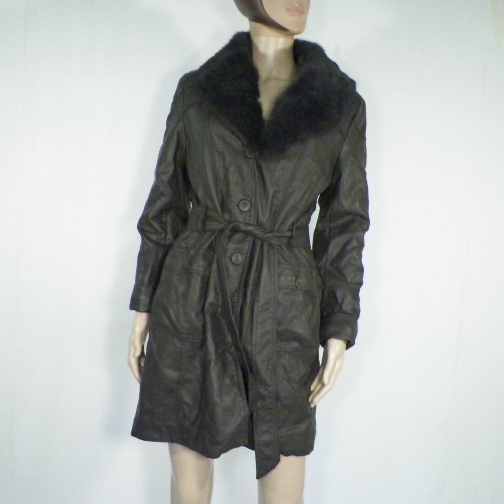 Manteau Femme Marron ESCANDELLE T L. Bon état -  reconditionné disponible sur Label Emmaüs
