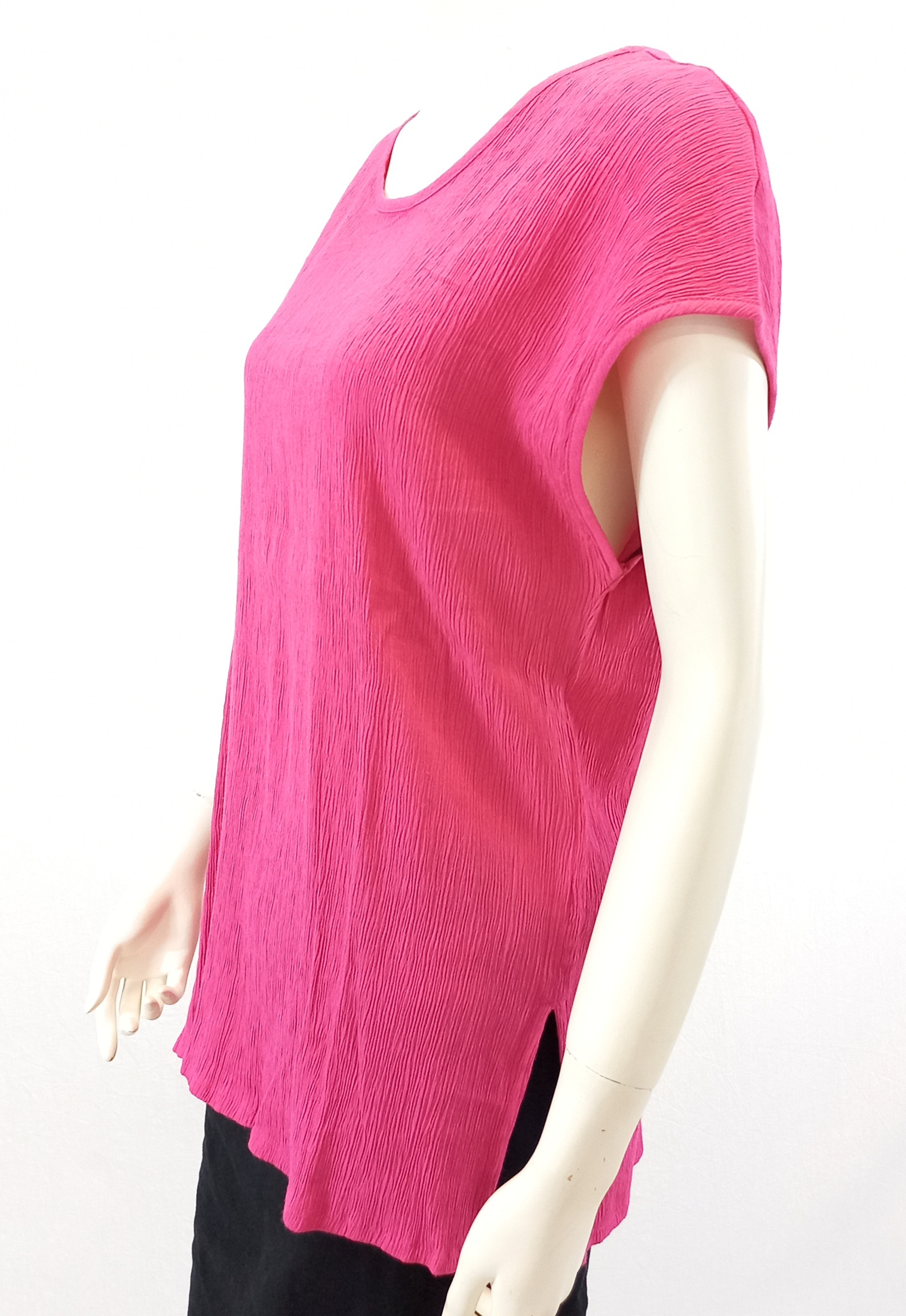 tee-shirt rose fluo 
