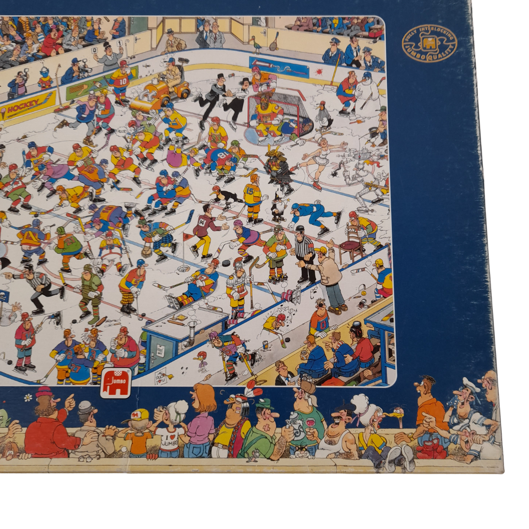 Puzzle Jan Van Haasteren - Le Hockey sur Glace (IJshockey) - 1500 pièces - Jumbo Bon état - Vue 5 - 